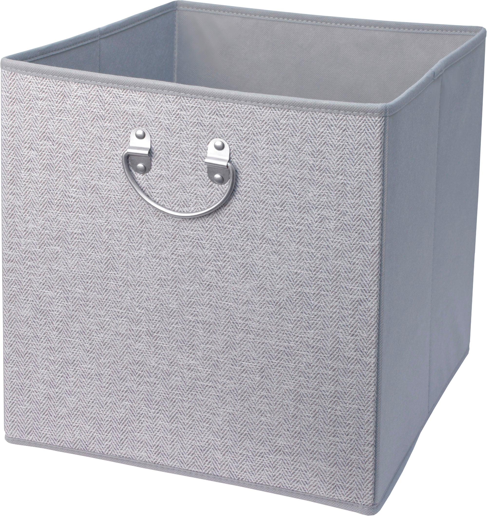 1-Pack Collapsible File Storage Organizer with Lid - Cream