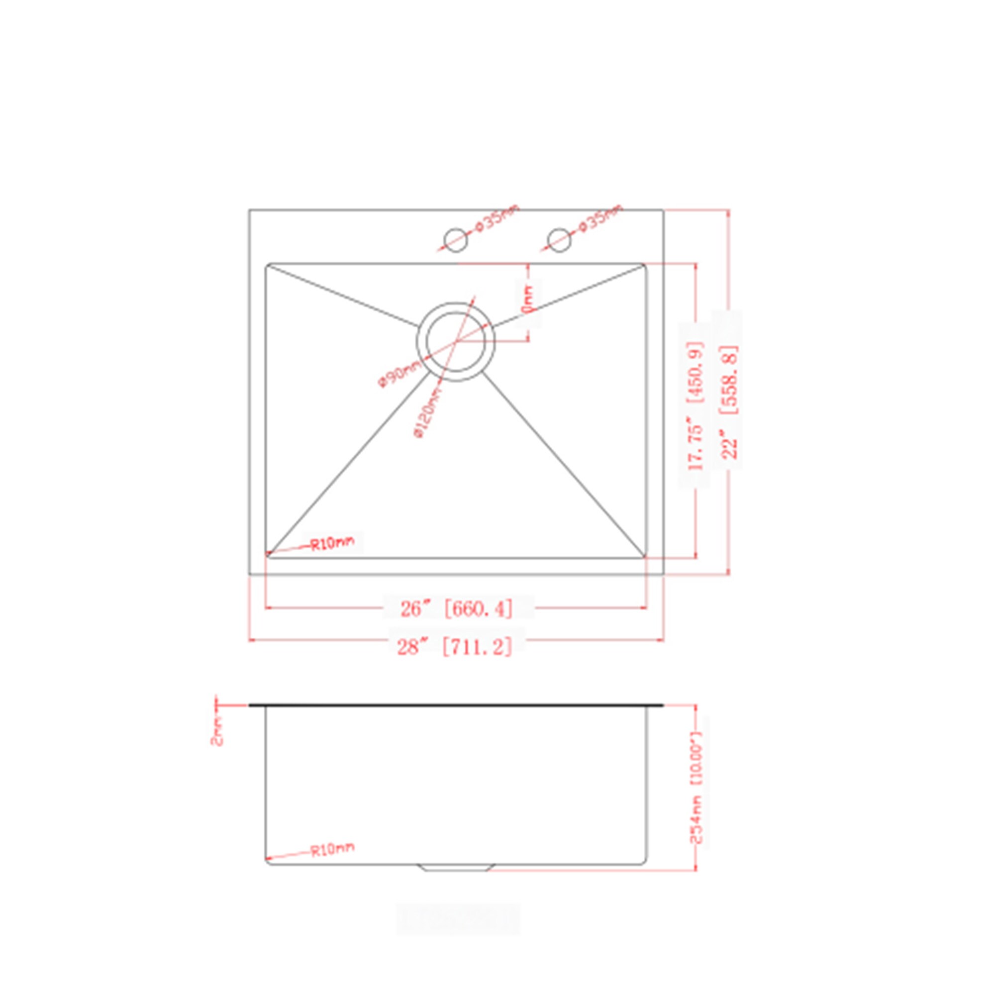 LIVIZA TLG-SS130640 Kitchen-Sinks - View #8