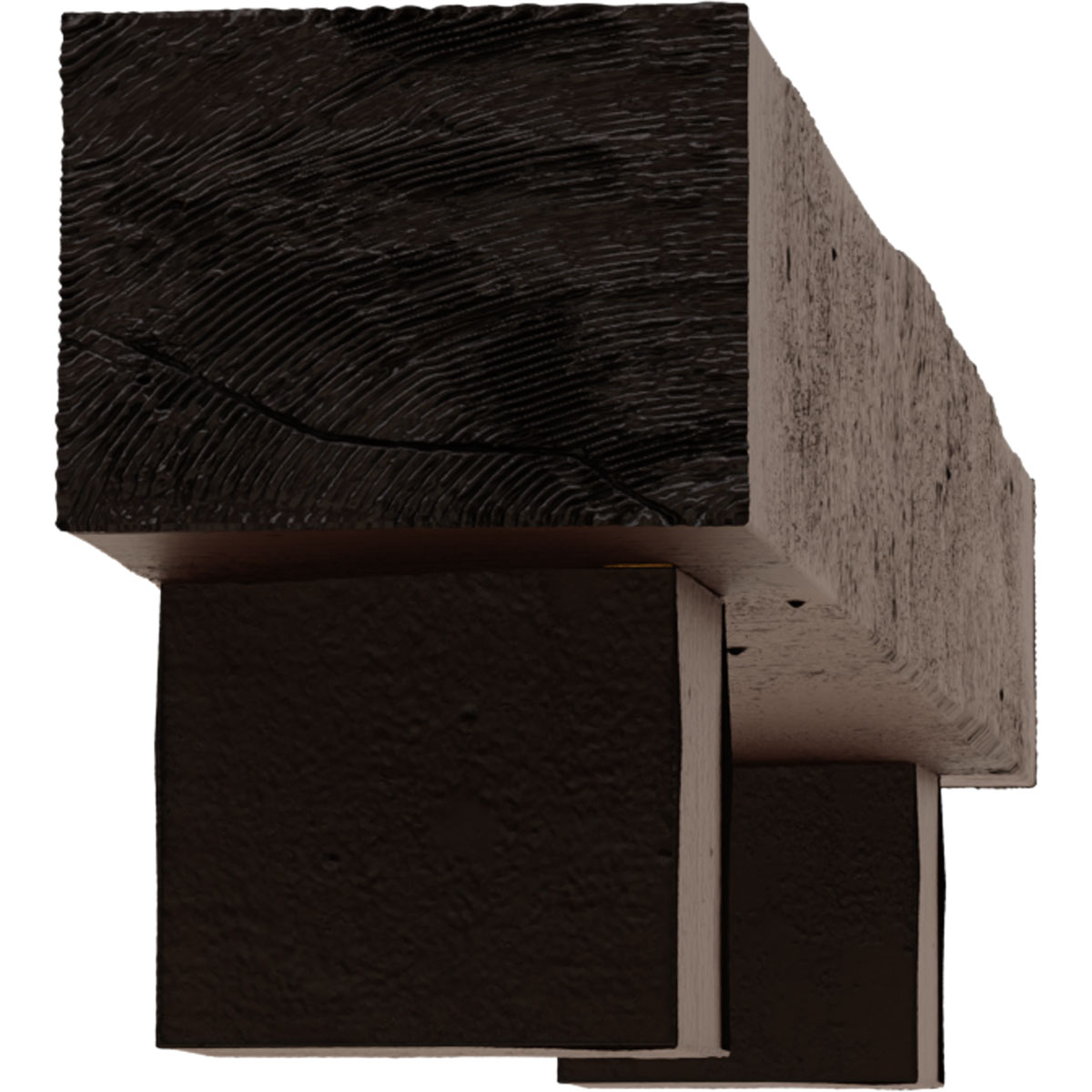 Ekena Millwork MANURC04X04X48AOZM Mantel-Shelves - View #4