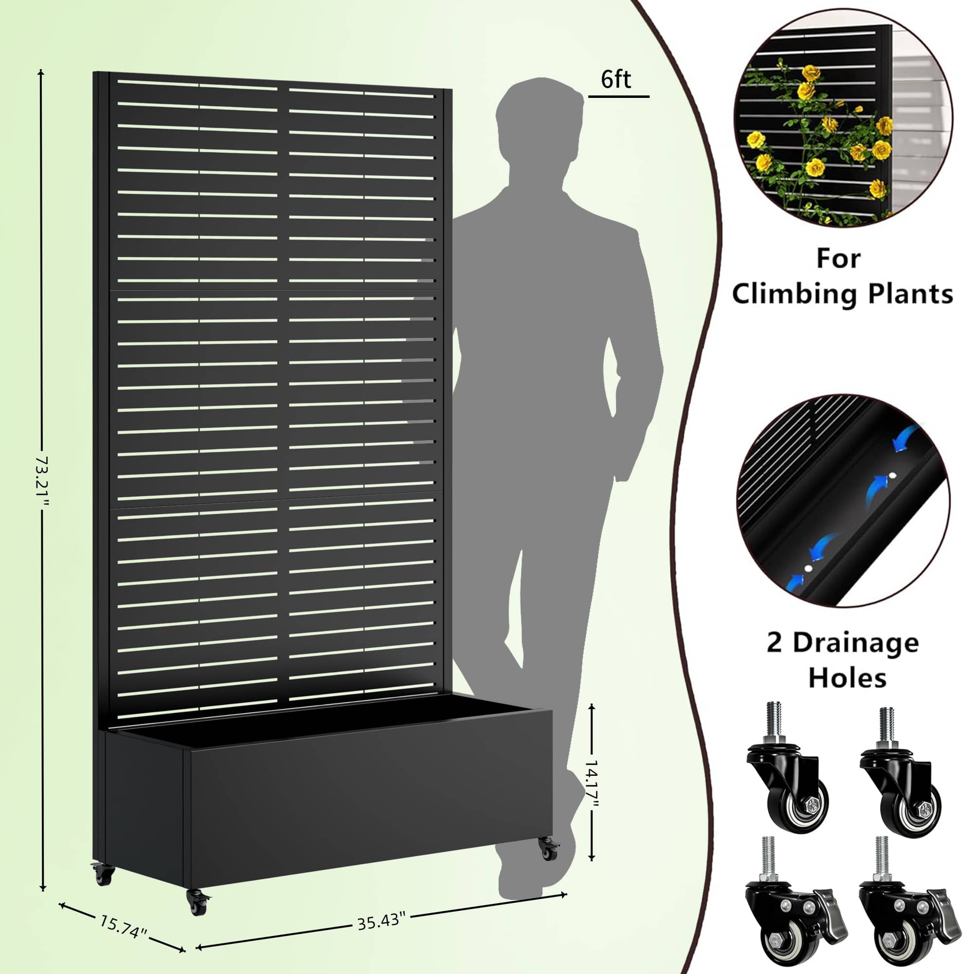 Vynxaria LEXY4921DJHWHYJ015 Plant-Stand - View #4