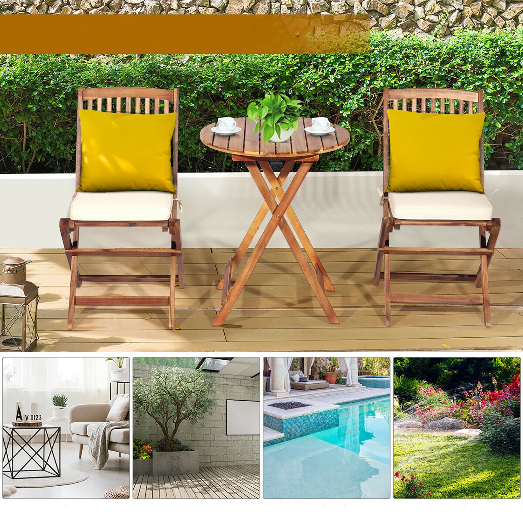 Costway HW65875CR Patio-Conversation-Sets - View #9