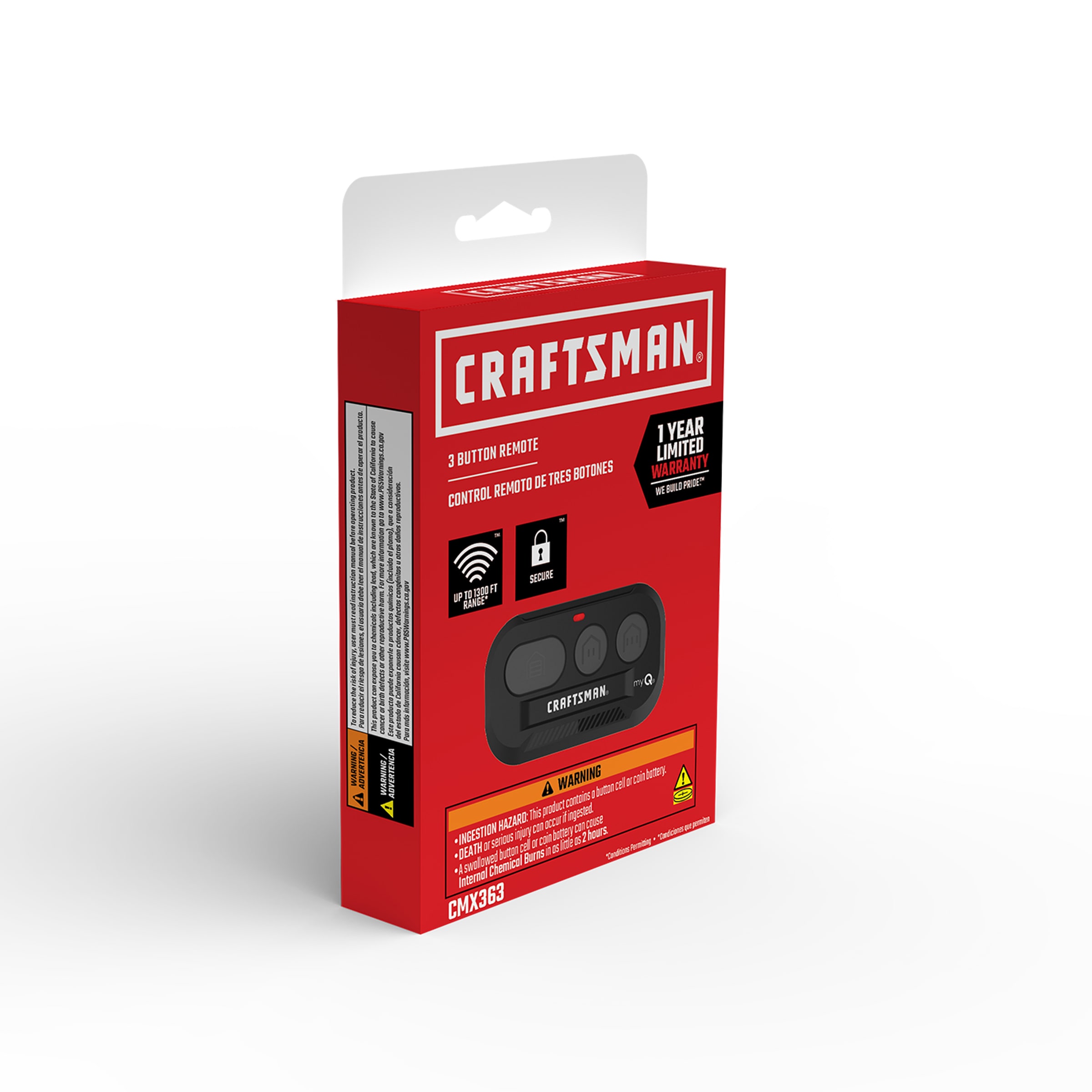 CRAFTSMAN CMX363 Garage-Door-Opener-Remotes - View #3