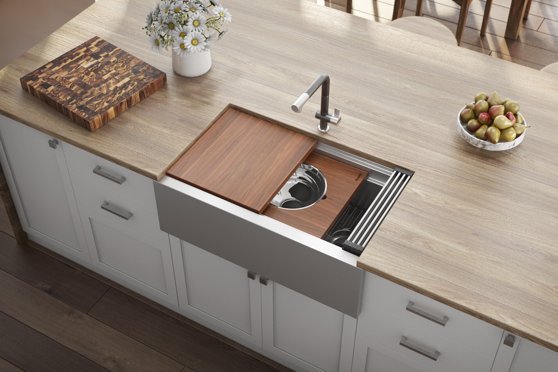Ruvati RVH9222 Kitchen-Sinks - View #9