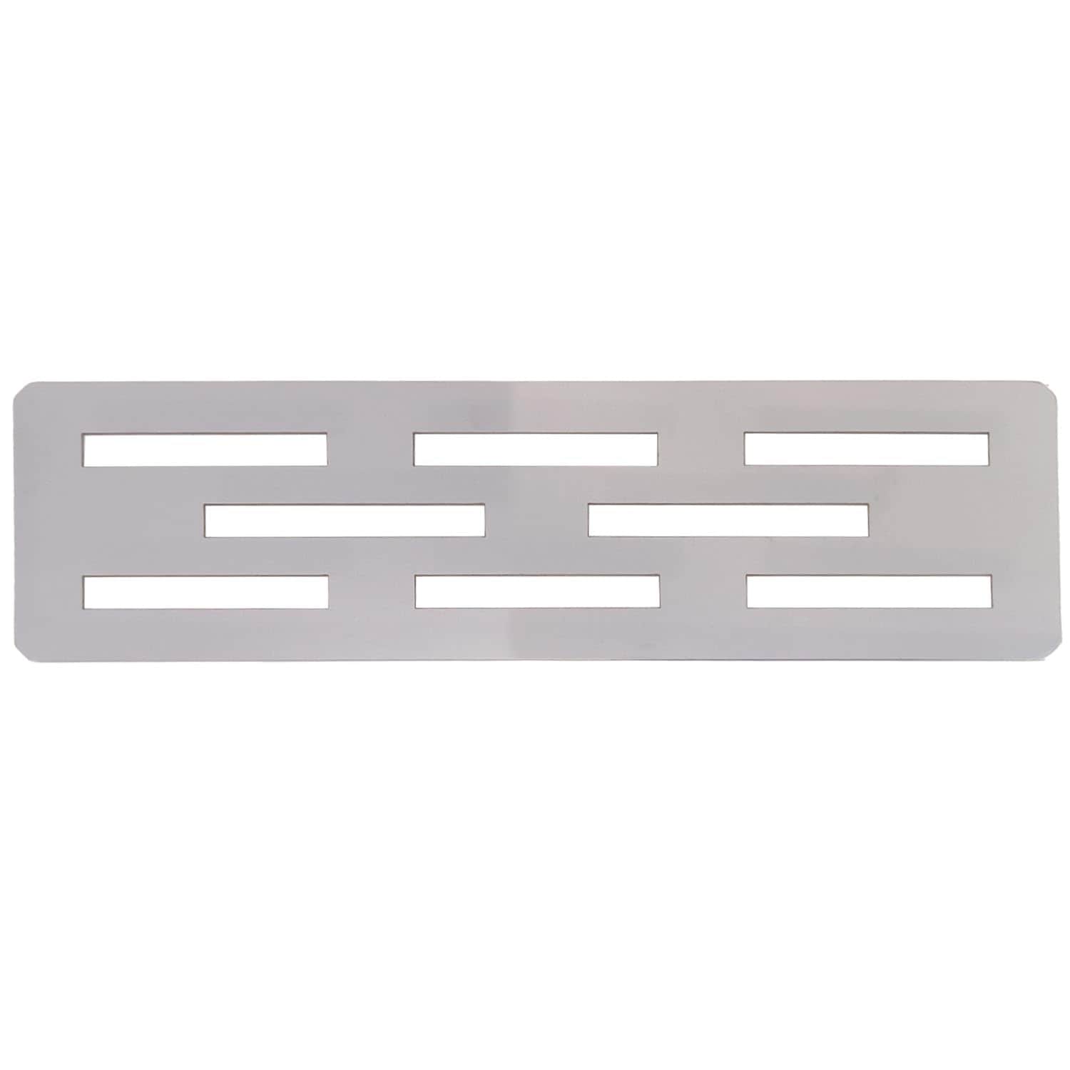Aoibox  11 81 in SUS304 Stainless Steel Shower Niche Shelf for Prefabricated Tile Niches with Quick Drain