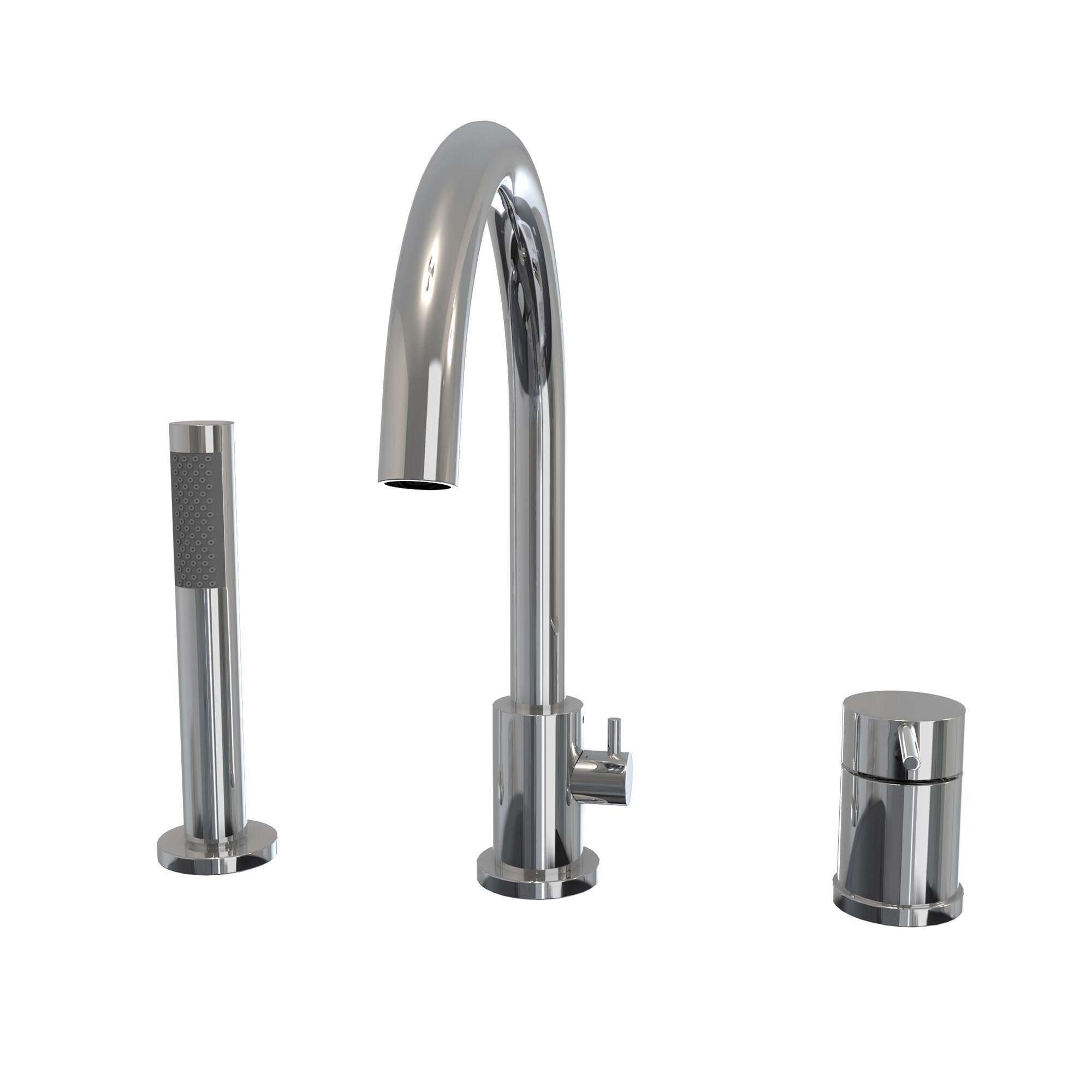 DreamLine FTMO1207X01 Roman-Tub-Faucets - View #3