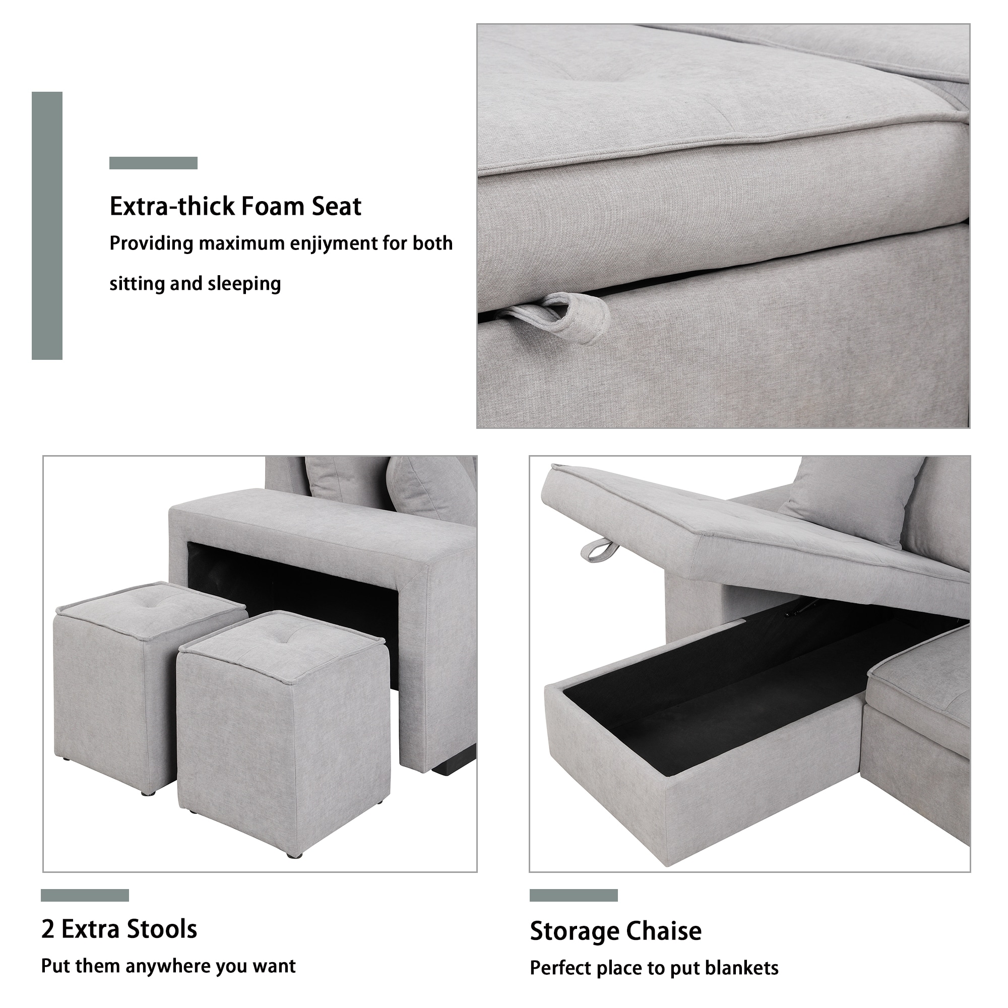 ModernLuxe L-SG000430AAE Sofas-Loveseats - View #5