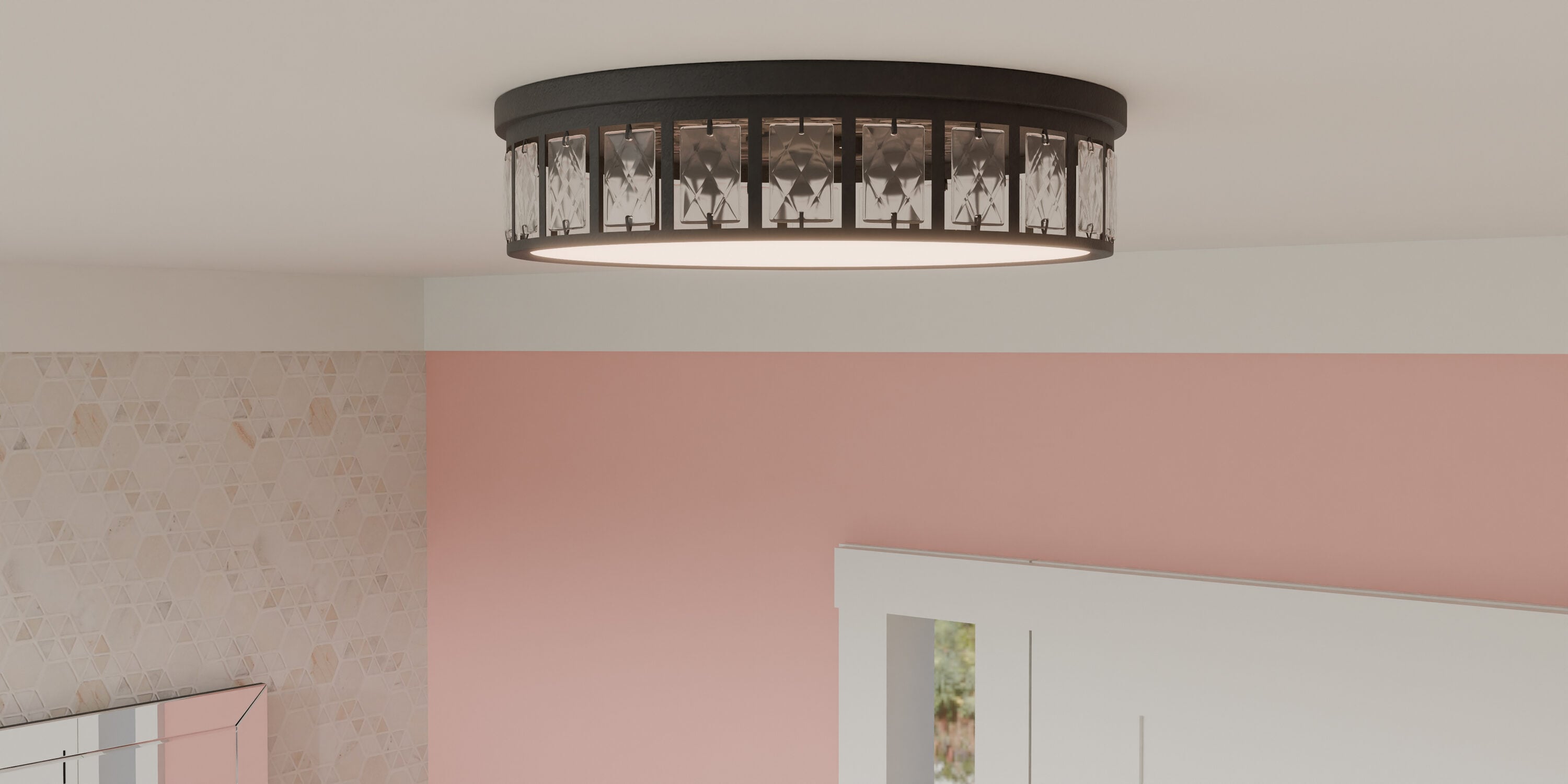 Quoizel GIB1615MBK flushmounts - View #2