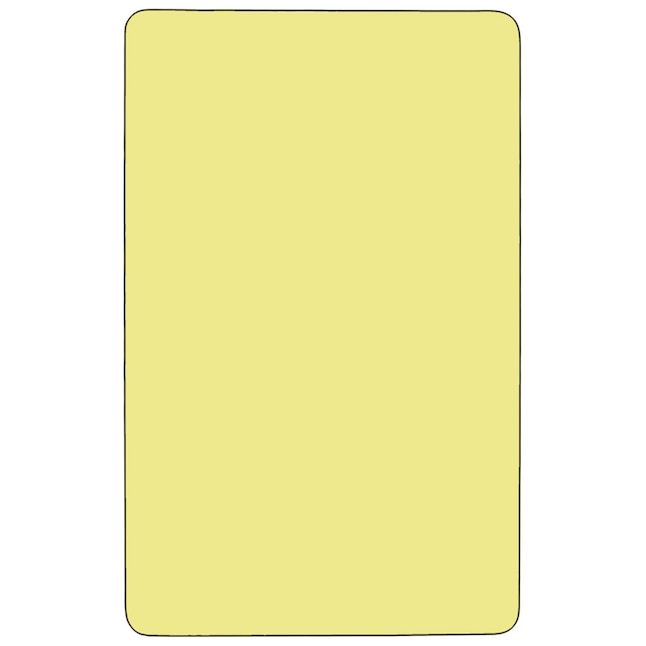 Flash Furniture Yellow Rectangular Kid's Play Table Flash Furniture Yellow Rectangular Kid's Play Table