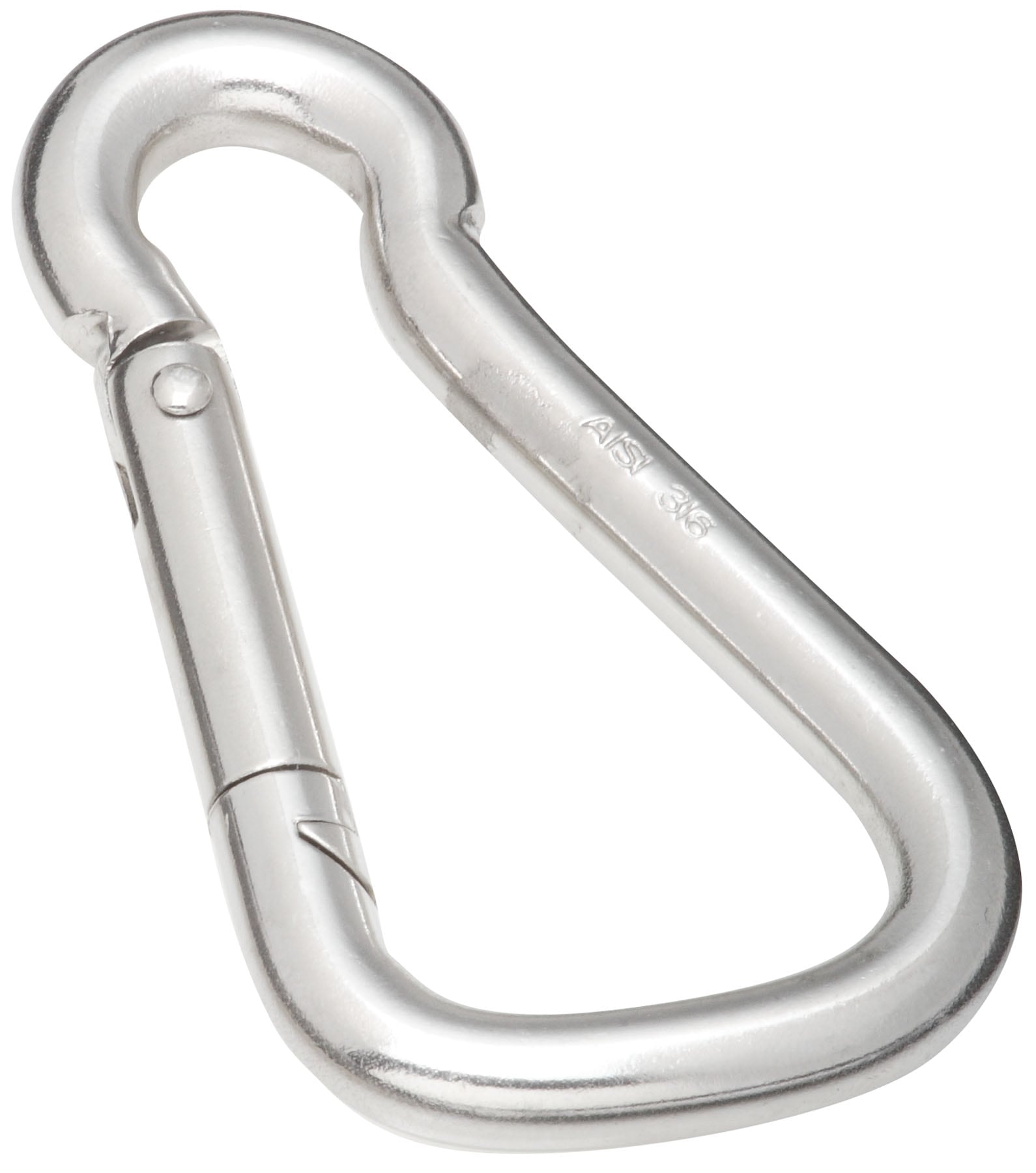 National Hardware N100-359- 3-1/8-in Interlocking Spring Snap in Stainless  Steel in the Chain Accessories department at