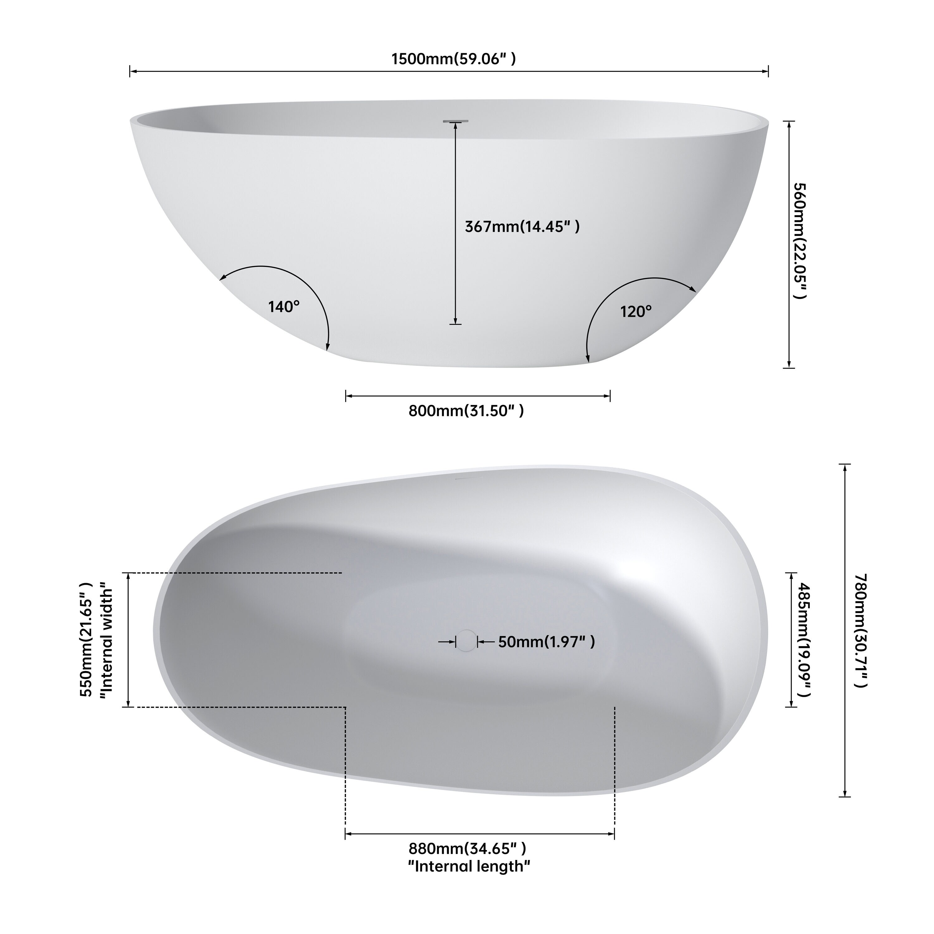 LOVMOR SF-W-T3785P353948 bathtubs - View #4