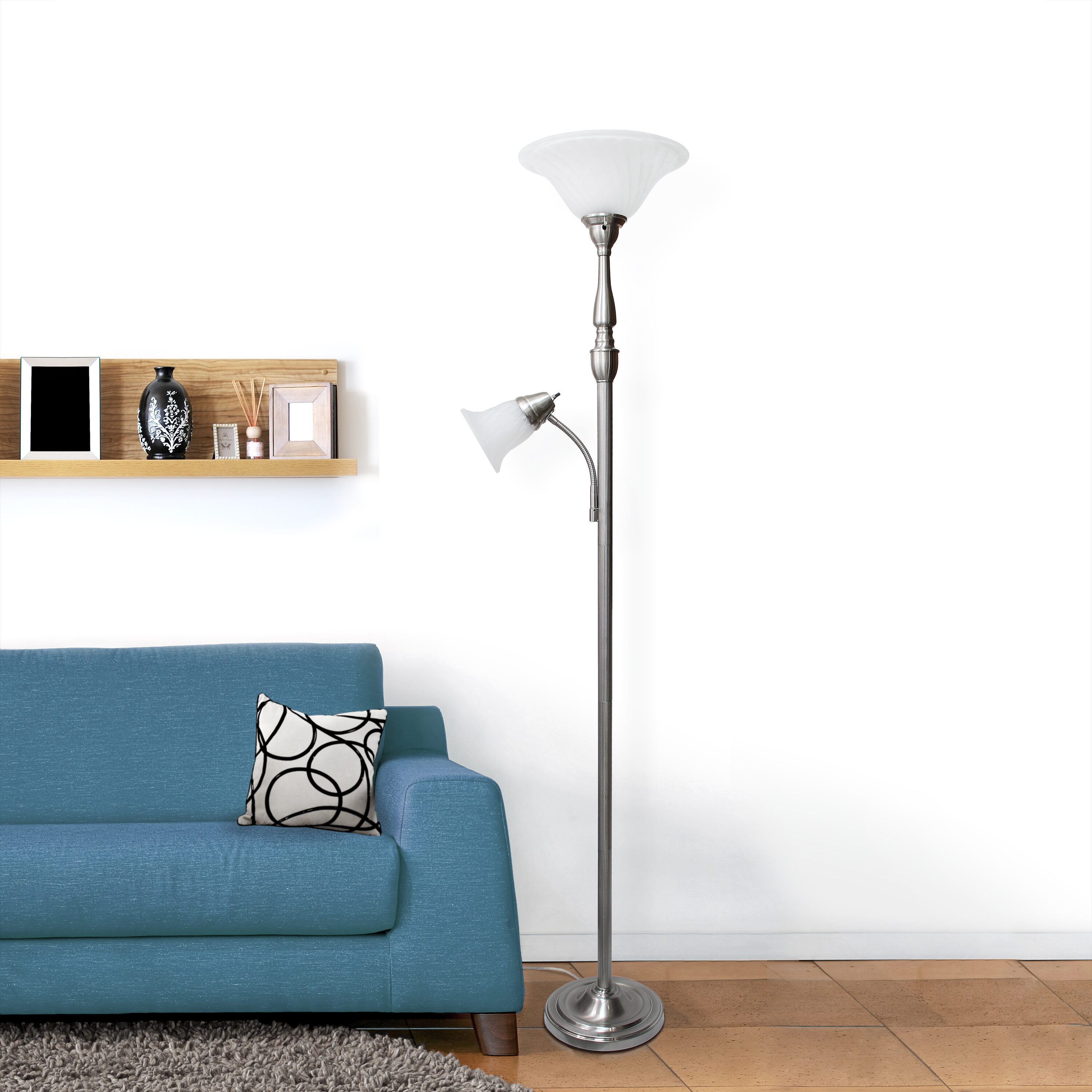 Elegant Designs LF2003-BSN floorlamps - View #5