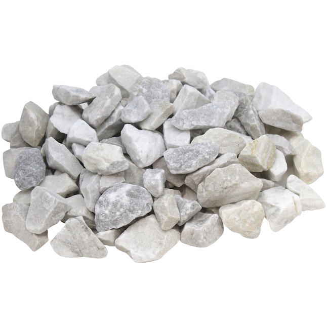 Rain Forest Snow White Stone Chips 30