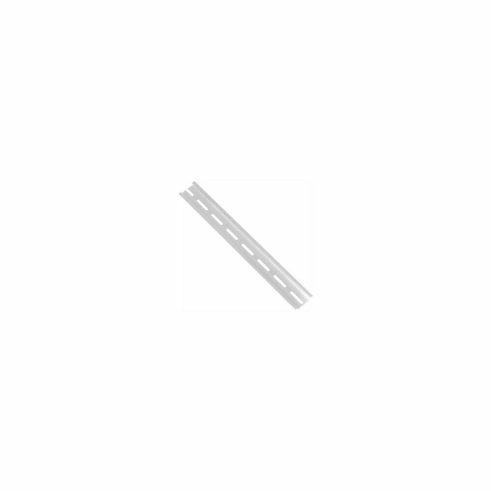  ZX9RLY1139 Aluminum Din Rail, Pre- Punched, 1 m
