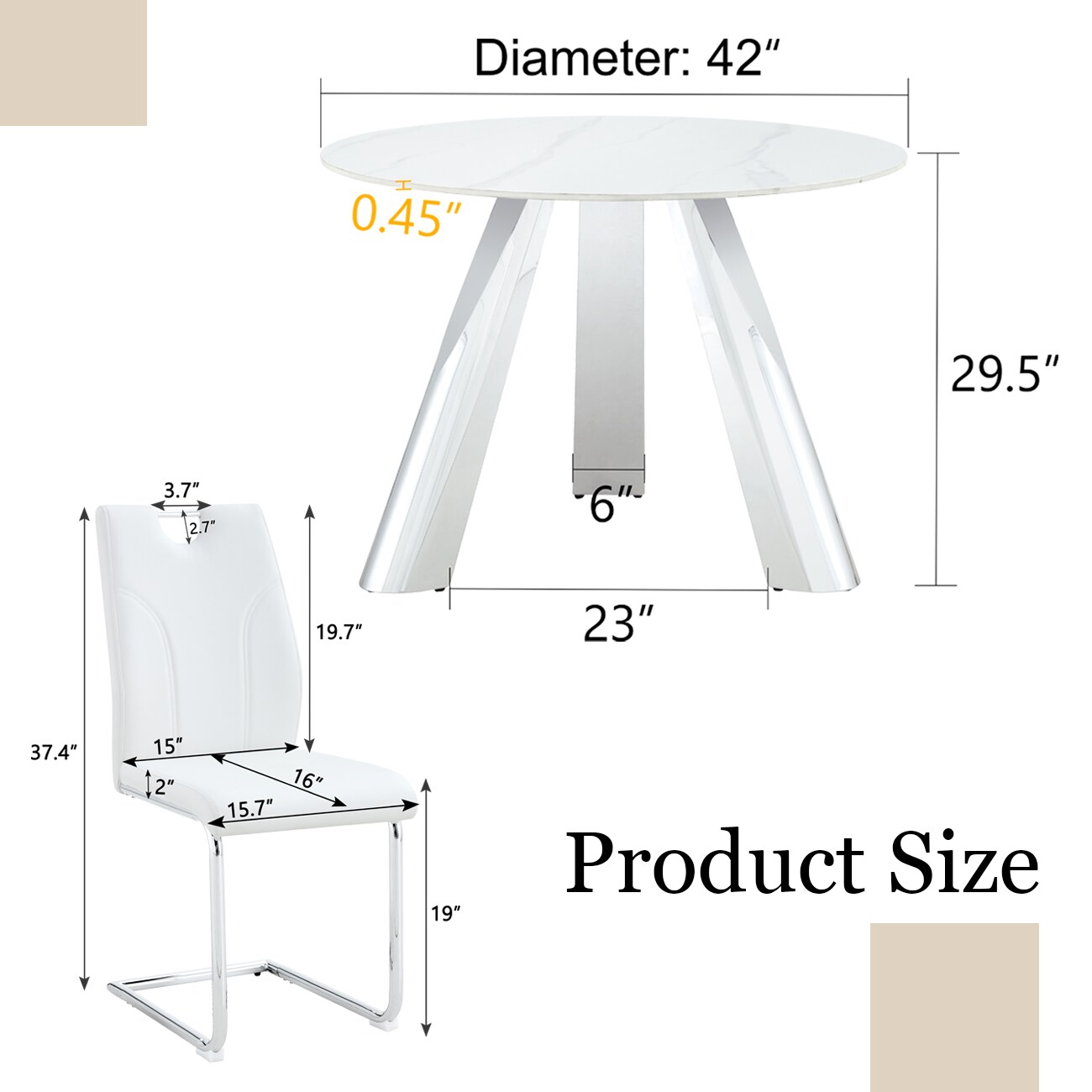 Siavonce XH00011 Dining-Sets - View #9