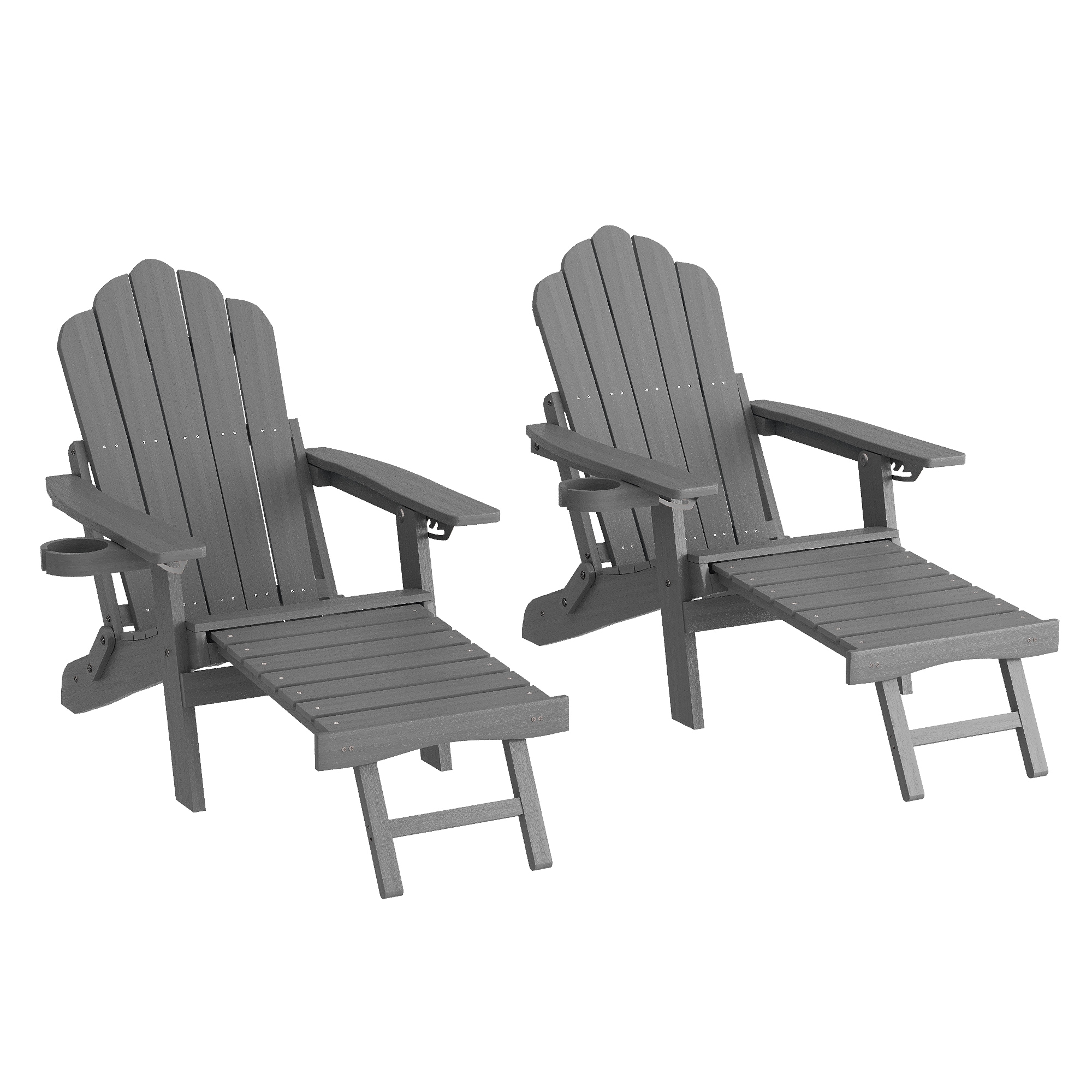 ACEGOSES LW-BAR-24-GY-2 Patio-Chairs - View #2