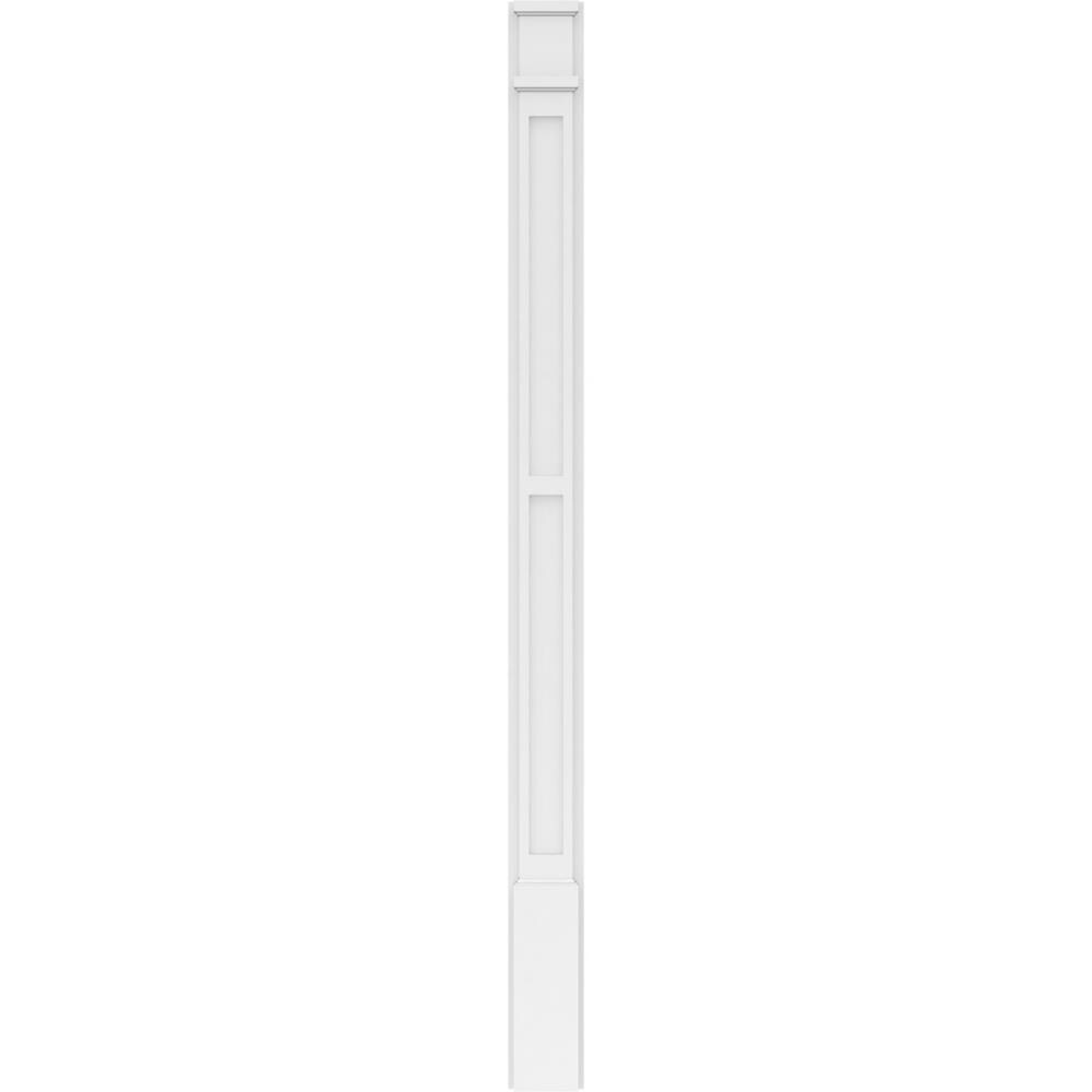 Ekena Millwork PILP05X072DFP02-2 Entry-Door-Casing-Accents - View #3