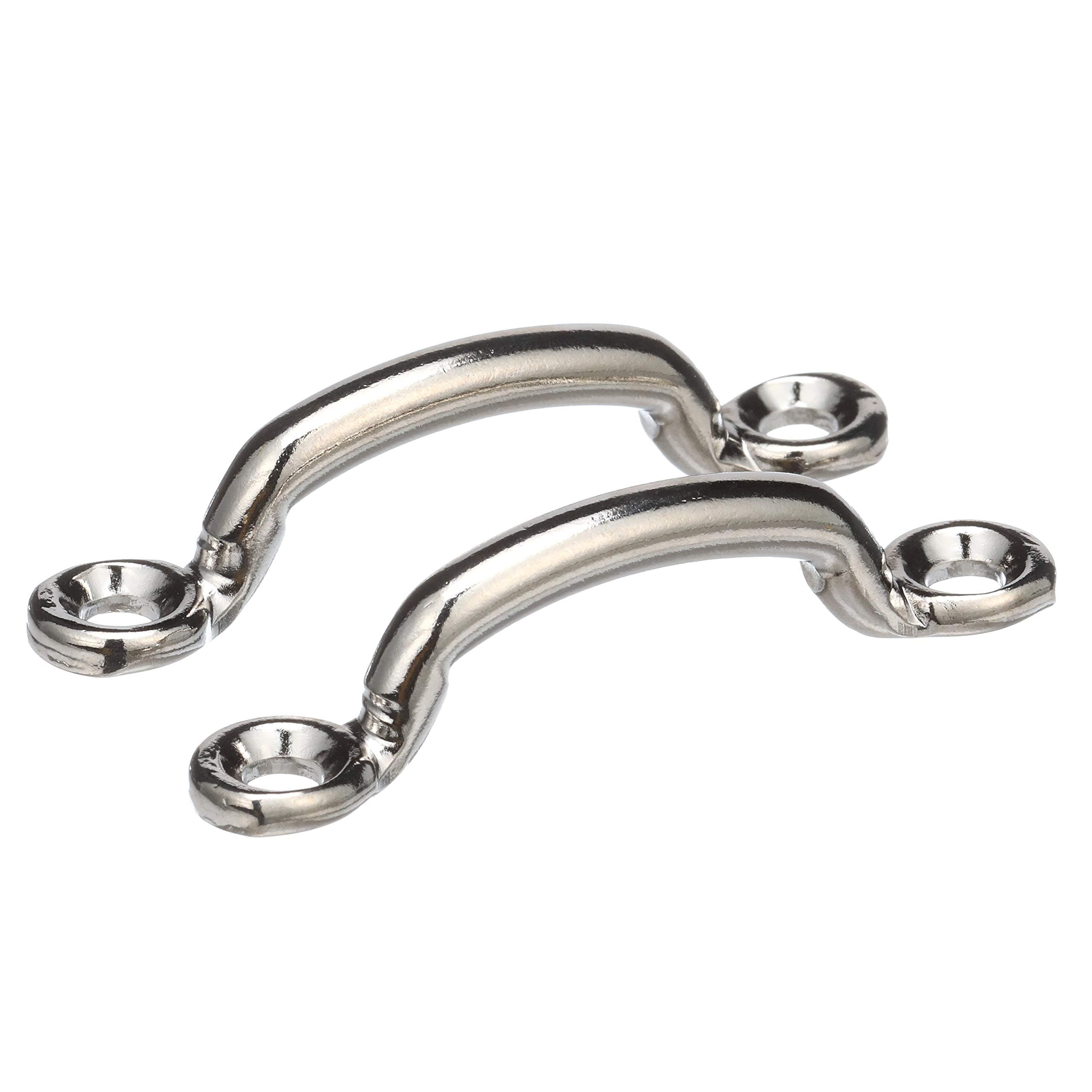 Seachoice  Nickel-Plated Brass Eye Straps 1-7/32 in ID Set of 4