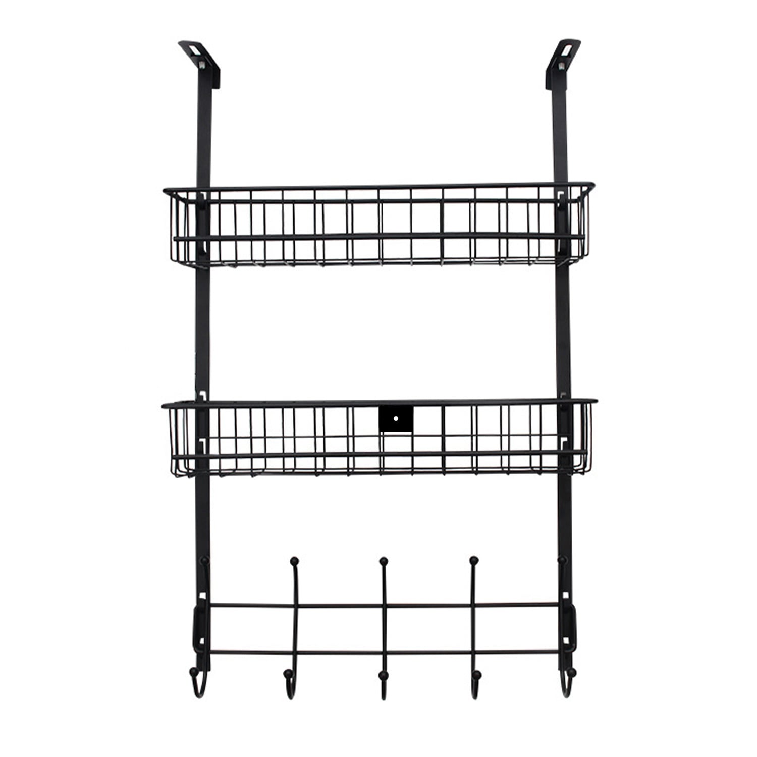 Fun Orange FUNSNCC08 Black Over-the-door Storage/Utility hook ( 33-lb Capacity)