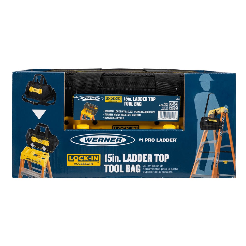 The Hangman tool holder - a new ladder accessory by Talyn Industries. Made  in the U.S.A. 