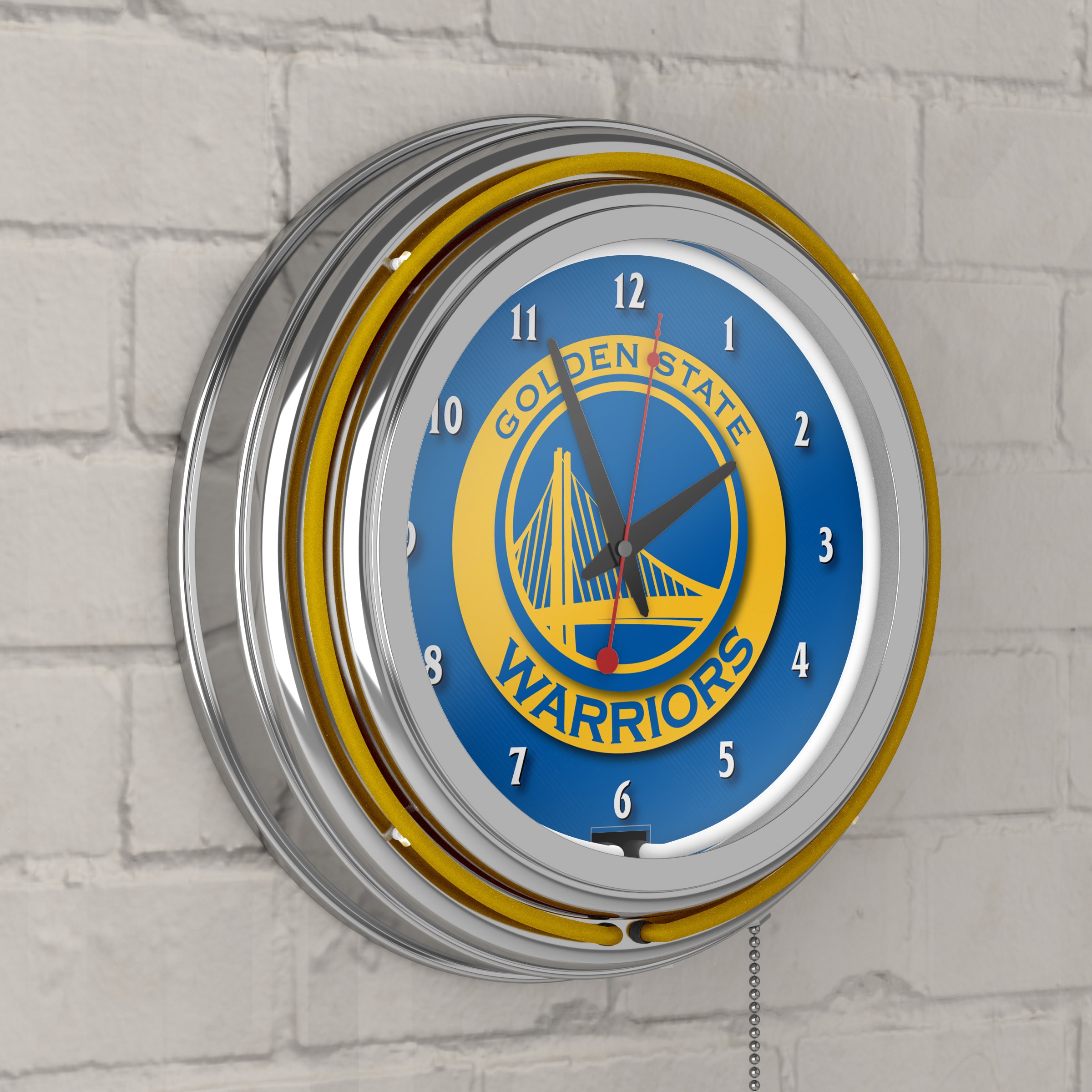 Trademark Gameroom NBA1400-GSW Indoor-Outdoor-Clocks - View #4