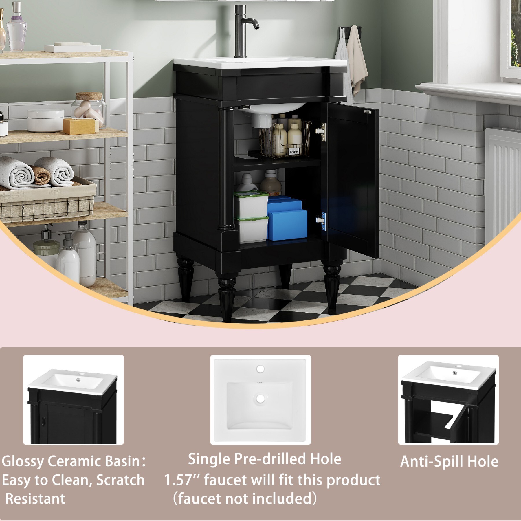 Dexmalle N710P257401B Bath-Vanity-Combo - View #3