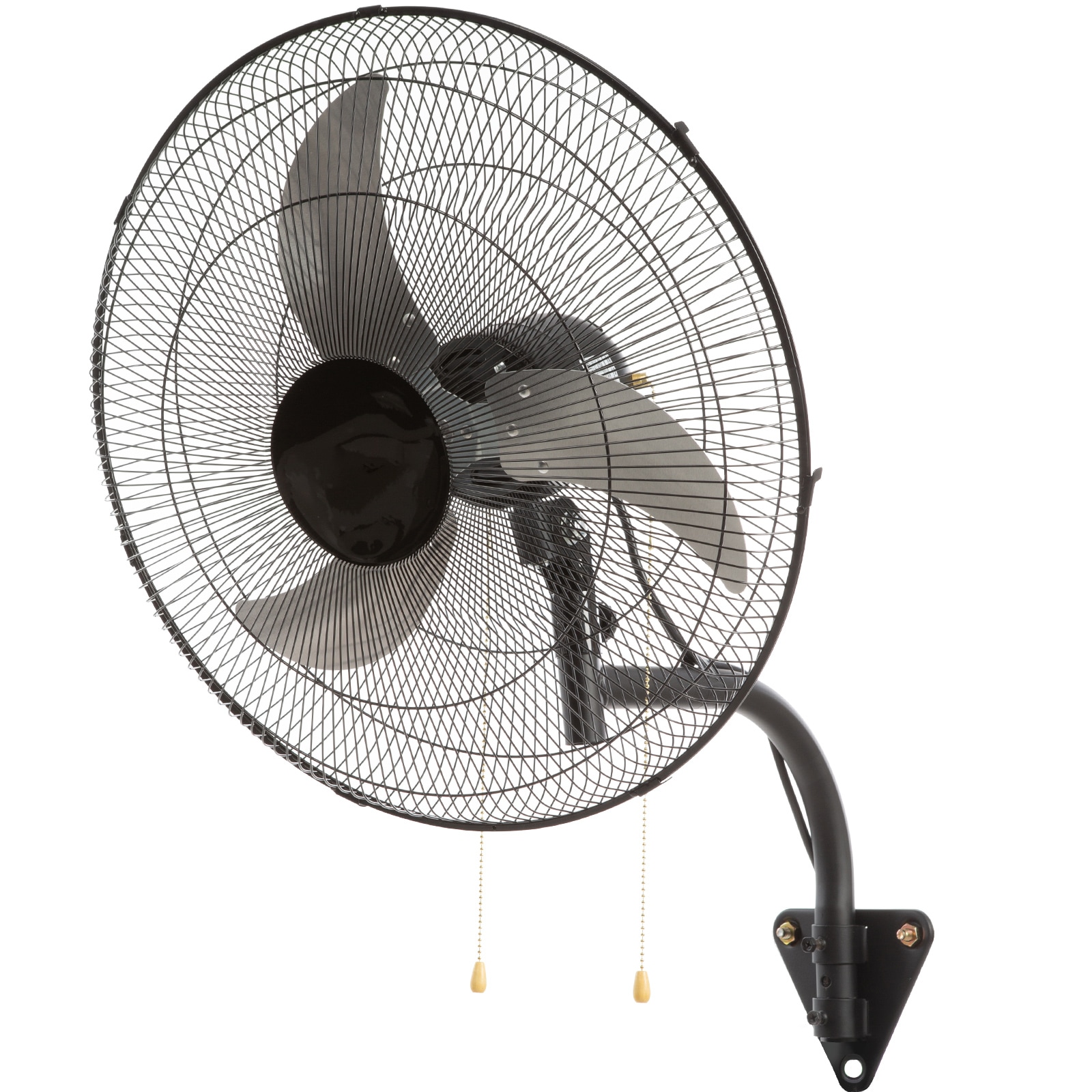 GIVIMO 18-in Industrial Wall Mount Fan 4000-CFM 3-Speed 90-Deg Oscillating Tilt with 73W Sealed Metal Motor and ETL Listed 115V for Warehouse Shop Patio