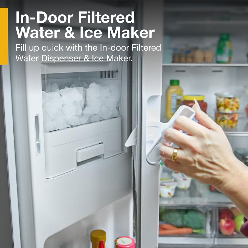 Whirlpool WRFF3536SZ French-Door-Refrigerators - View #5