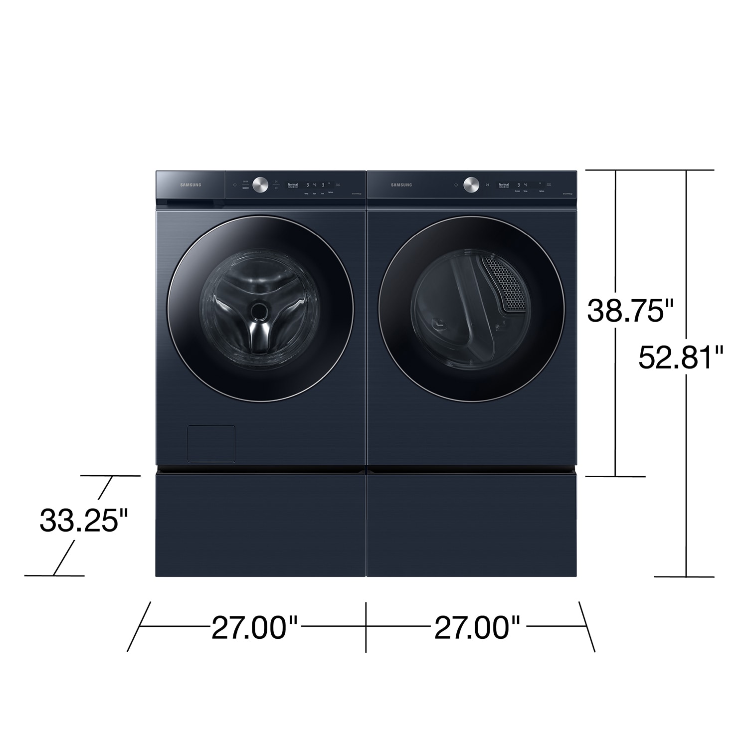 Samsung WE502ND Laundry-Pedestals - View #3