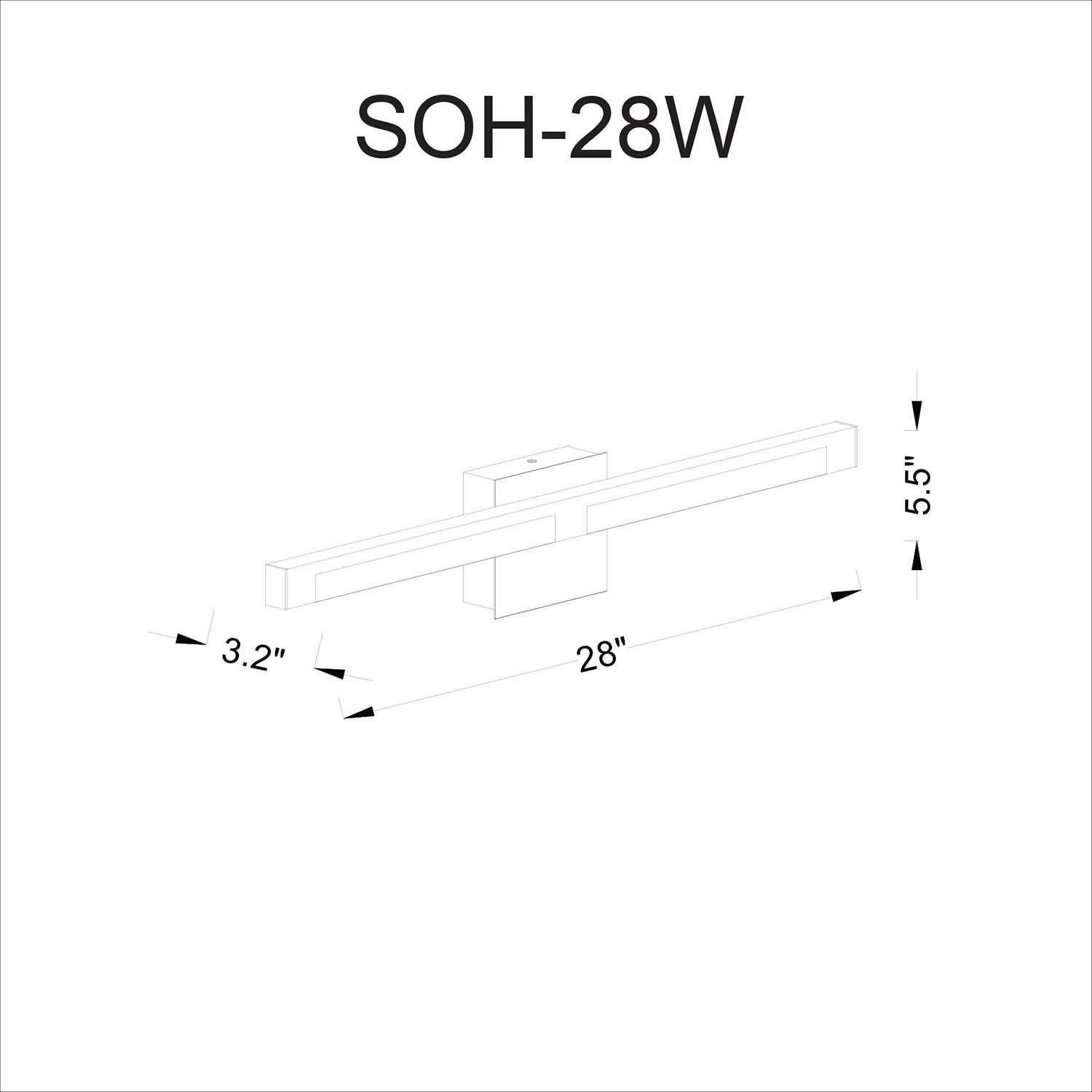 Dainolite SOH-28W-PC b089995 - View #3