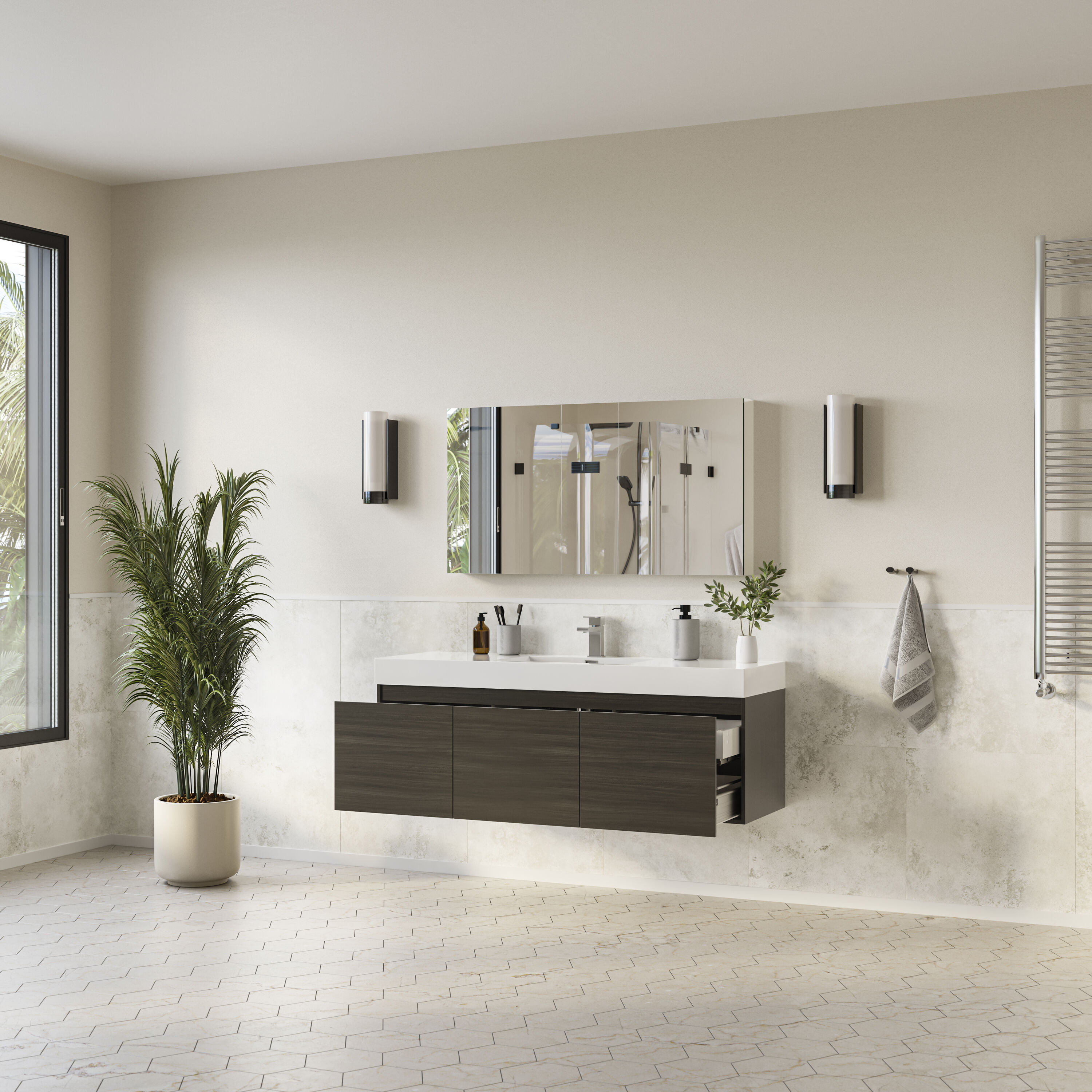Fresca FVN8041GO Bath-Vanity-Combo - View #4