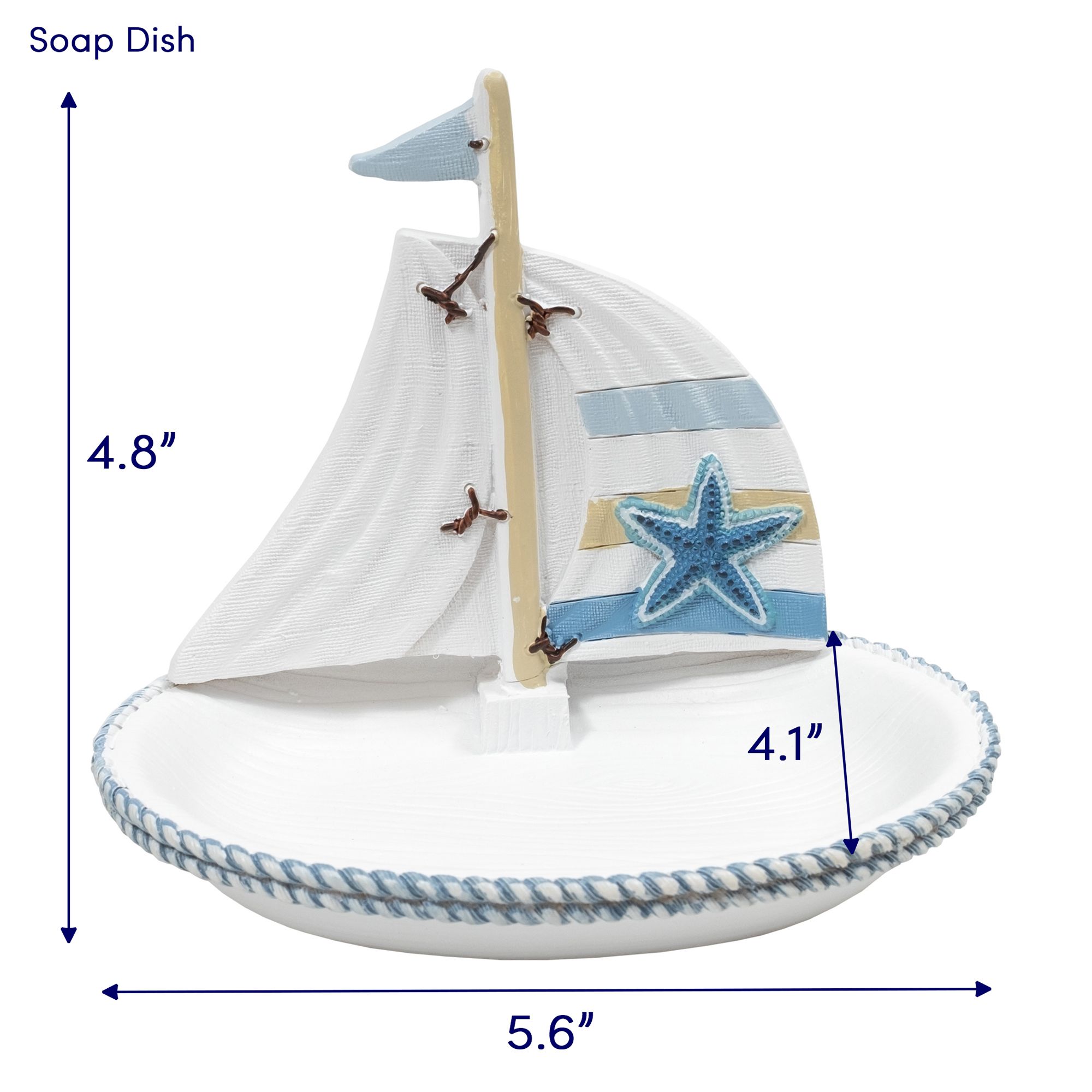 Sweet Home Collection LOW-BATH-4PC-BCHLIF Bathroom-Accessories - View #3