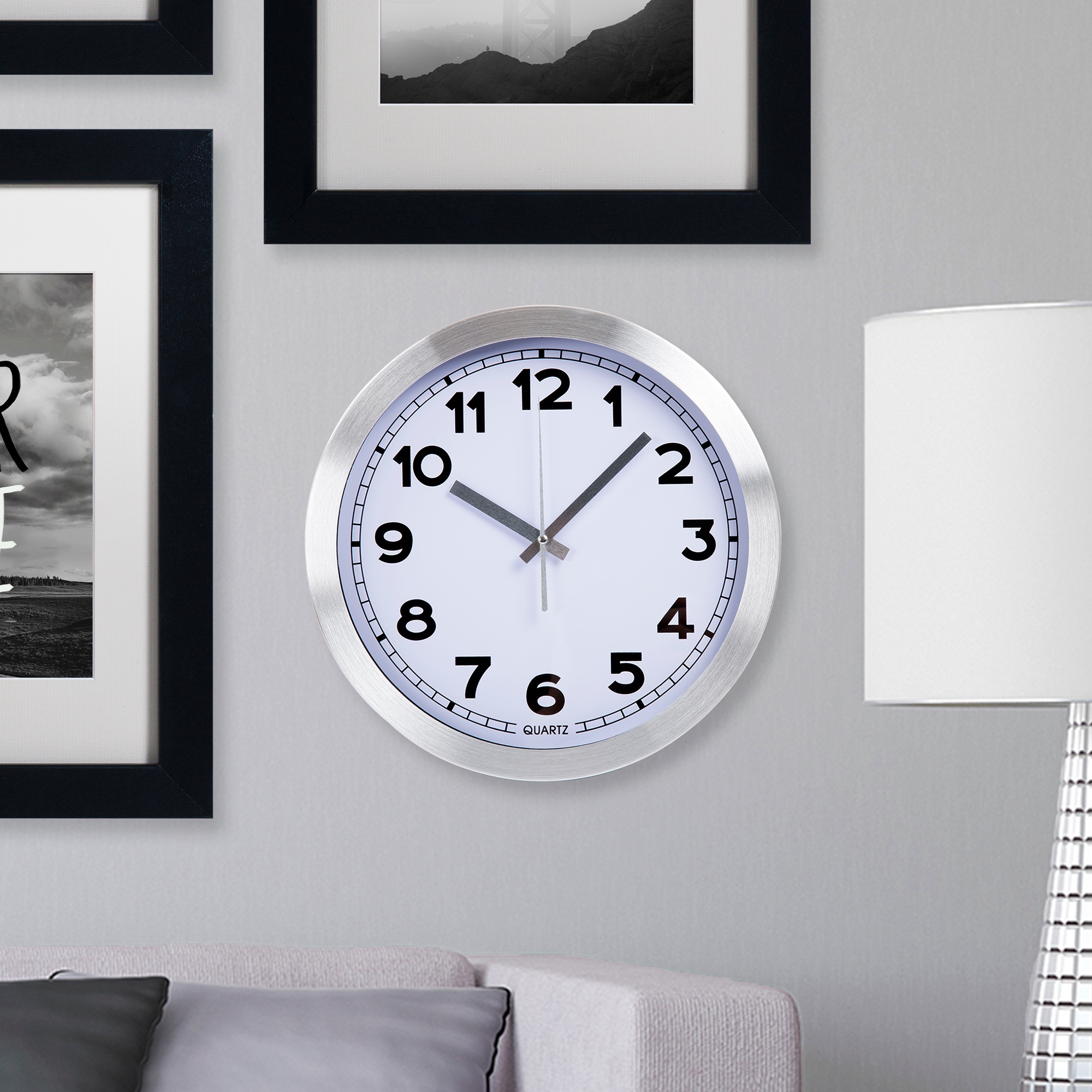 Hastings Home 359264XJC Clocks Analog Round Wall Traditional