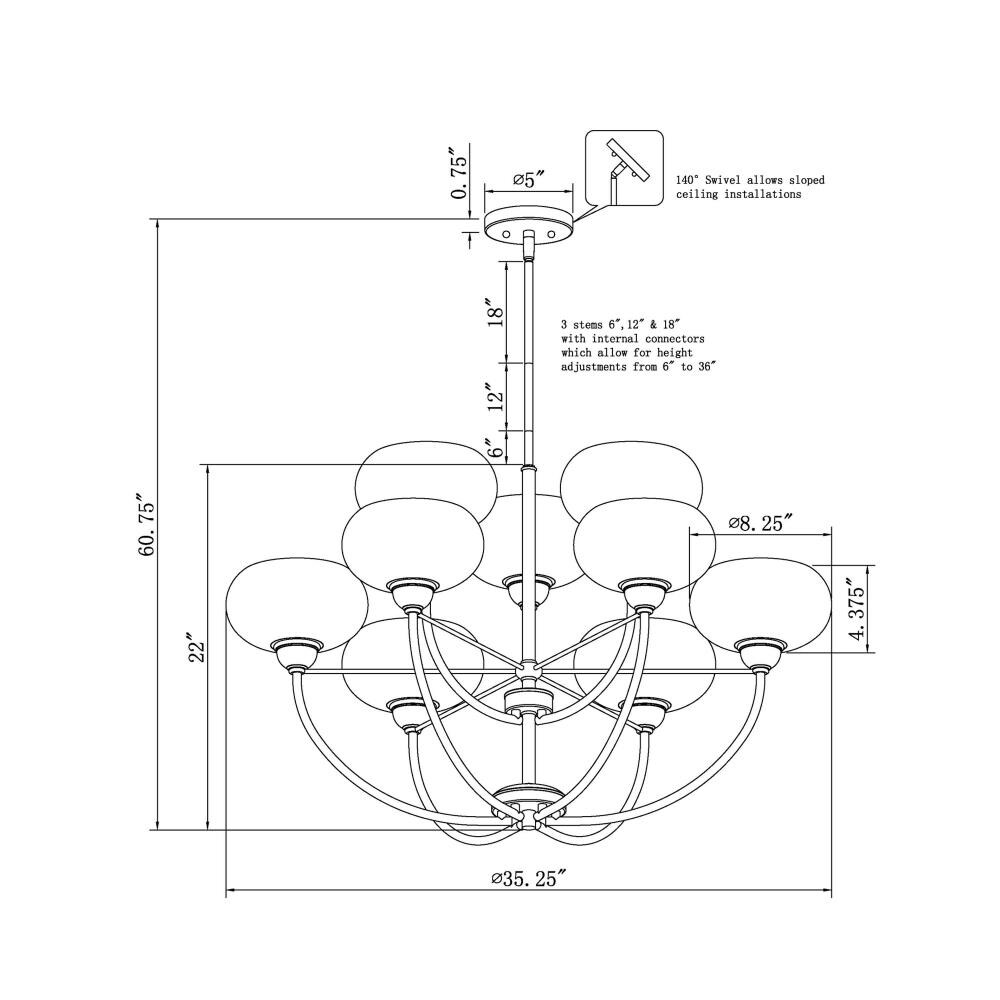 Forte Lighting 2732-09-04 b090015 - View #5