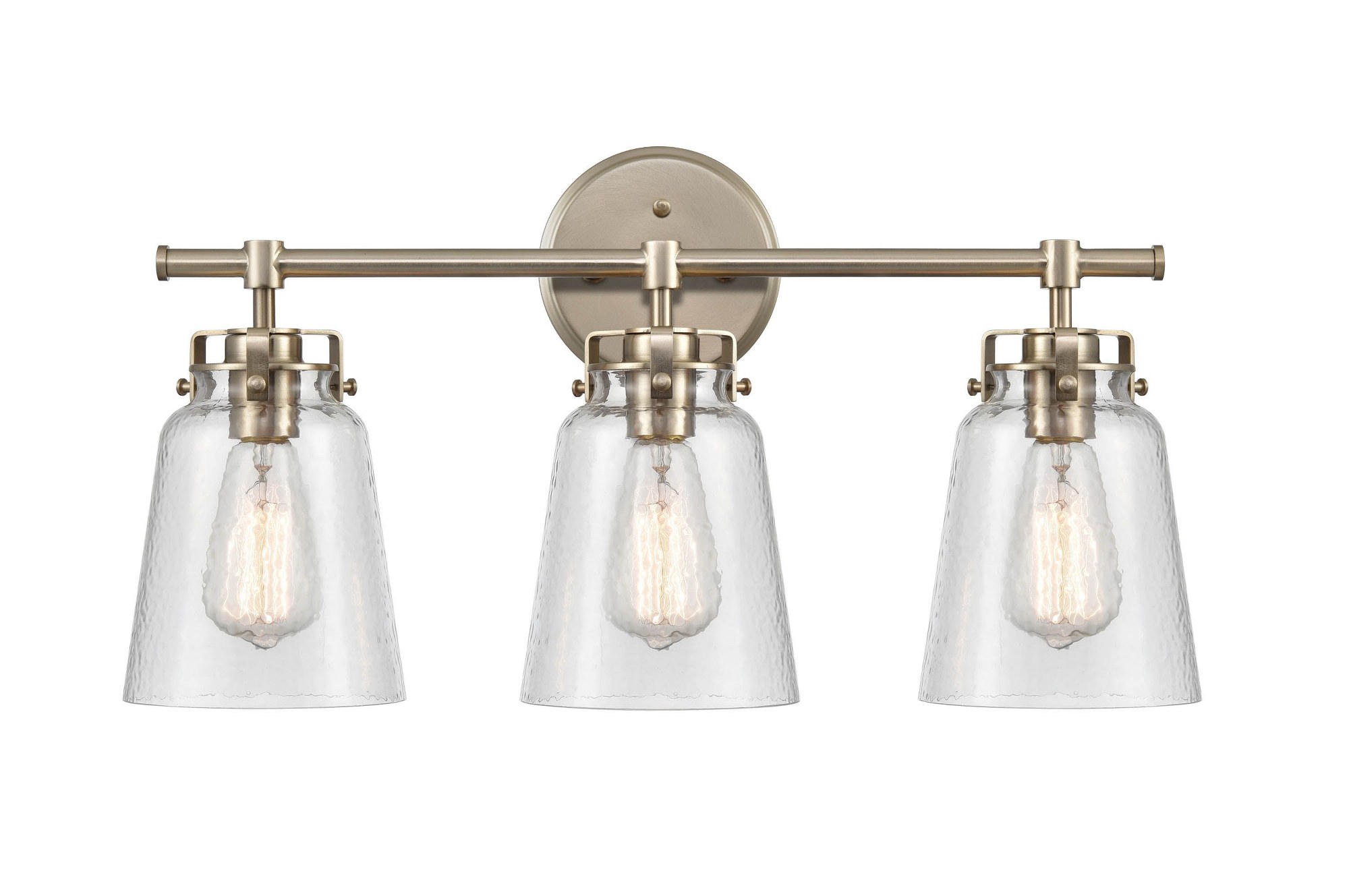Millennium Lighting Amberose 23-in 3 Light Brushed Gold Modern/contemporary Bathroom Vanity light