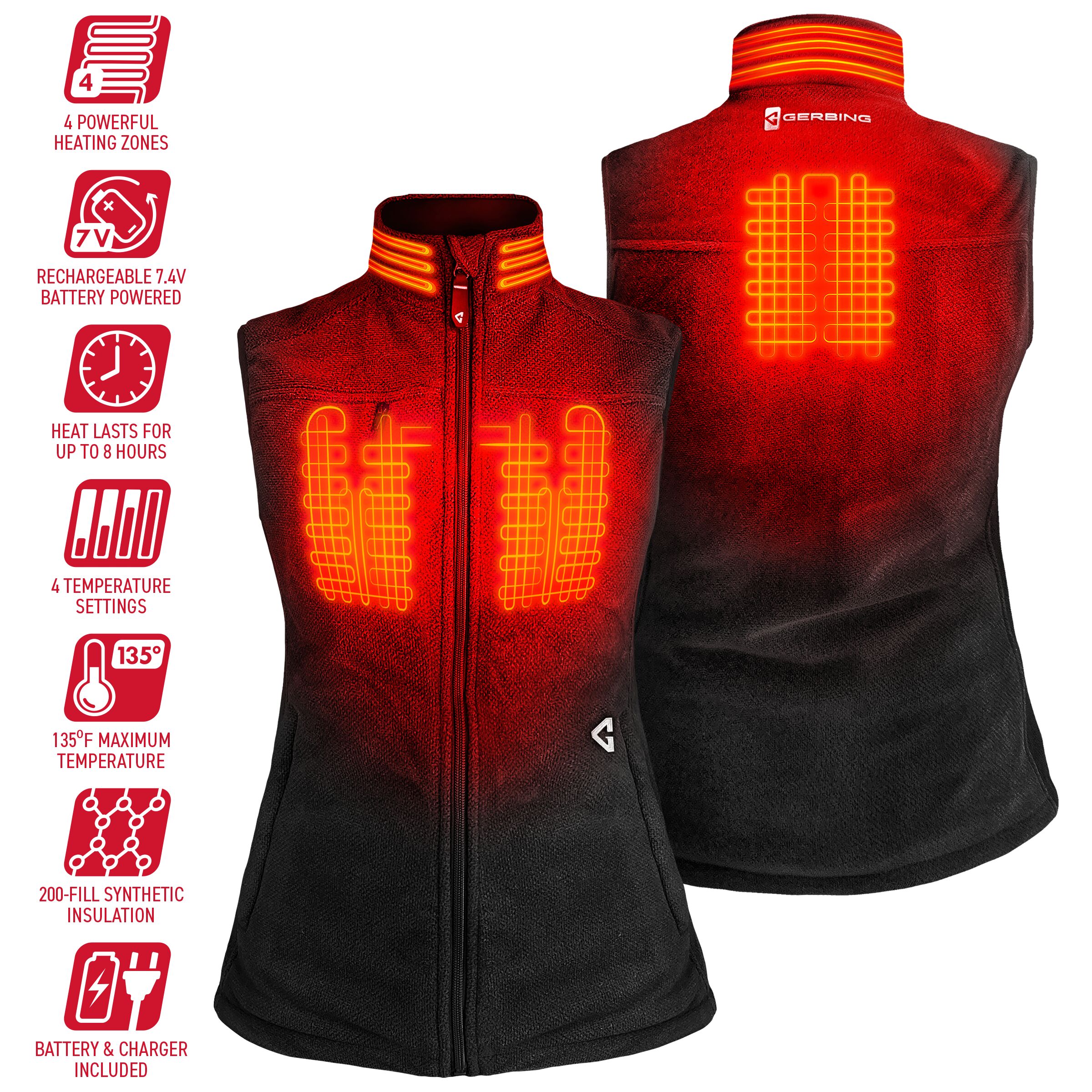 Gerbing GER-TFVST-7V-W-B-S Jackets-Coats - View #4