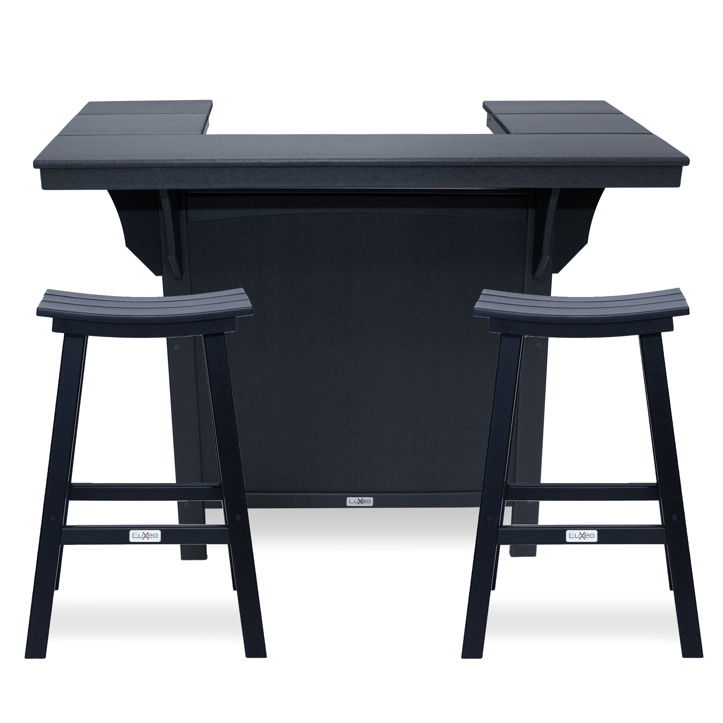 LuXeo 1660-BLK2-SBC Patio-Bars - View #2