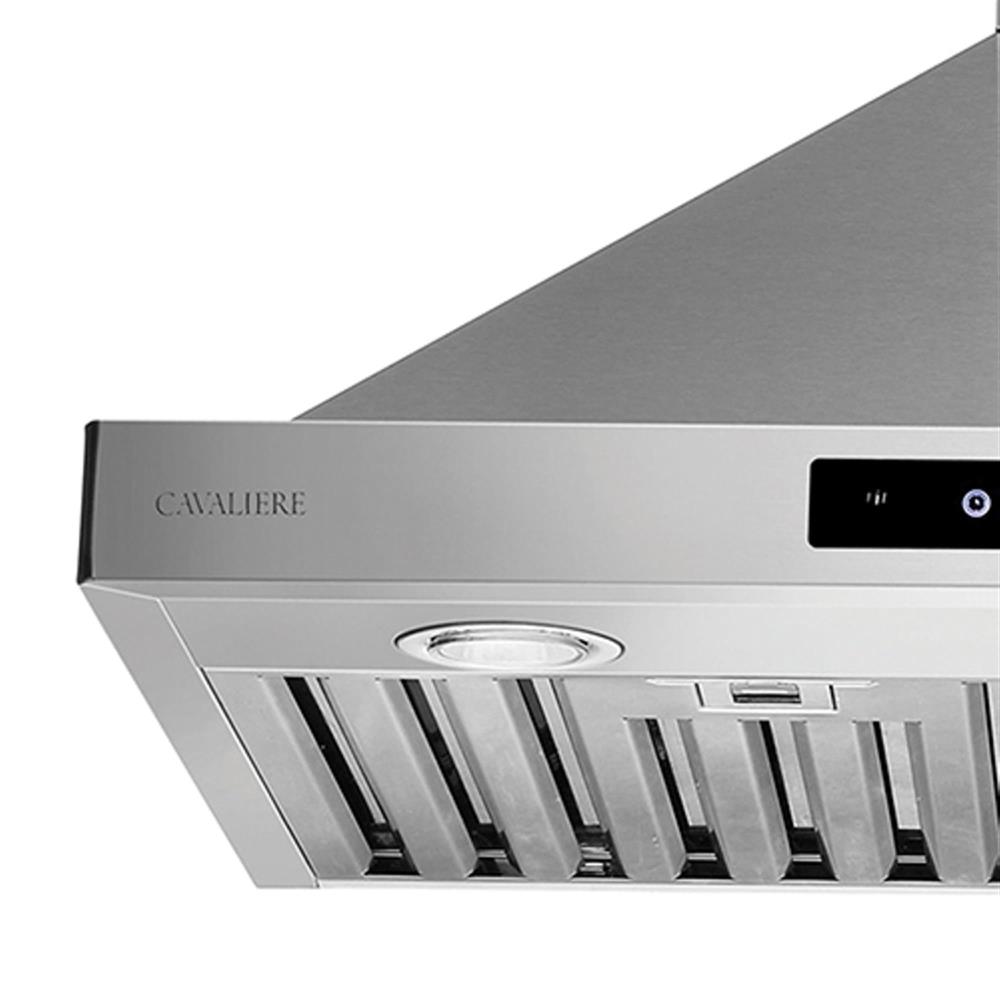 Cavaliere 30-in Convertible Stainless Steel Wall-Mounted Range Hood in ...