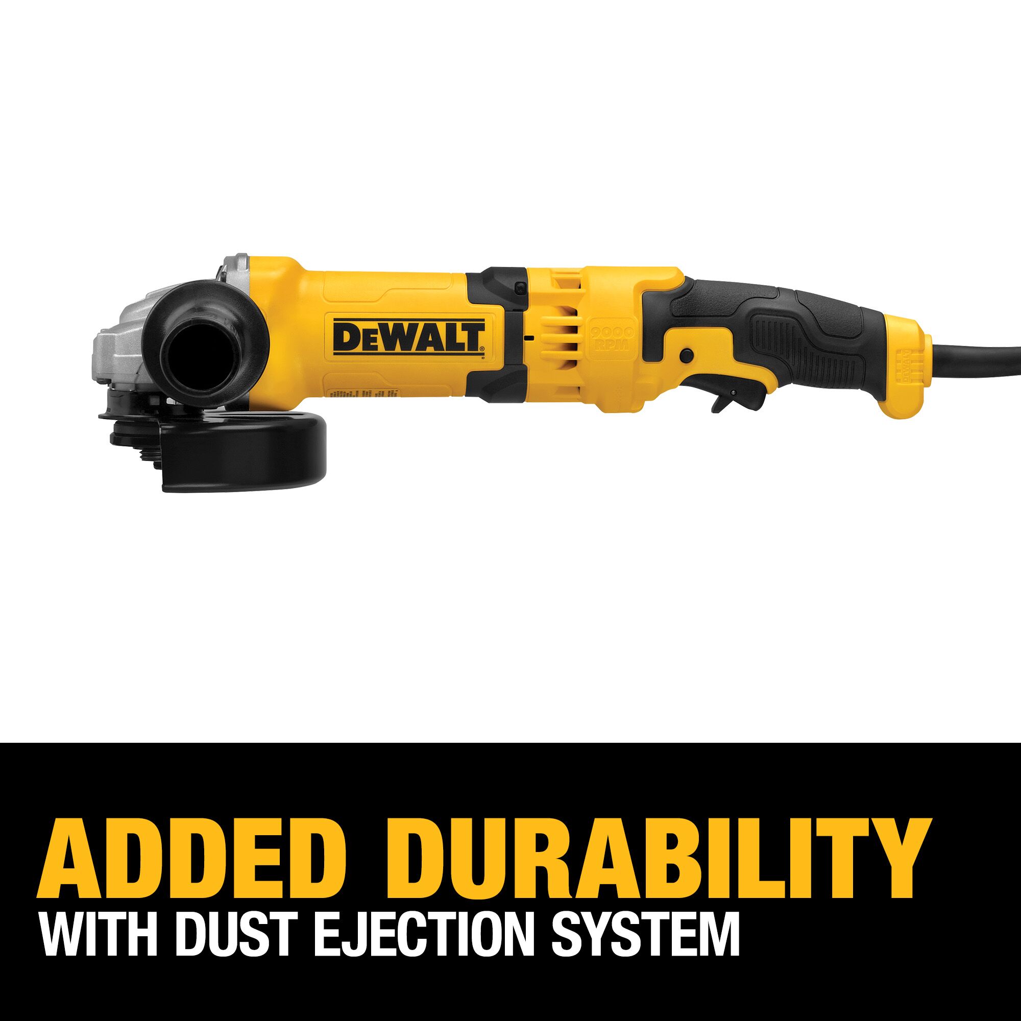 DEWALT 7-in Trigger Switch Corded Angle Grinder in the Angle Grinders  department at