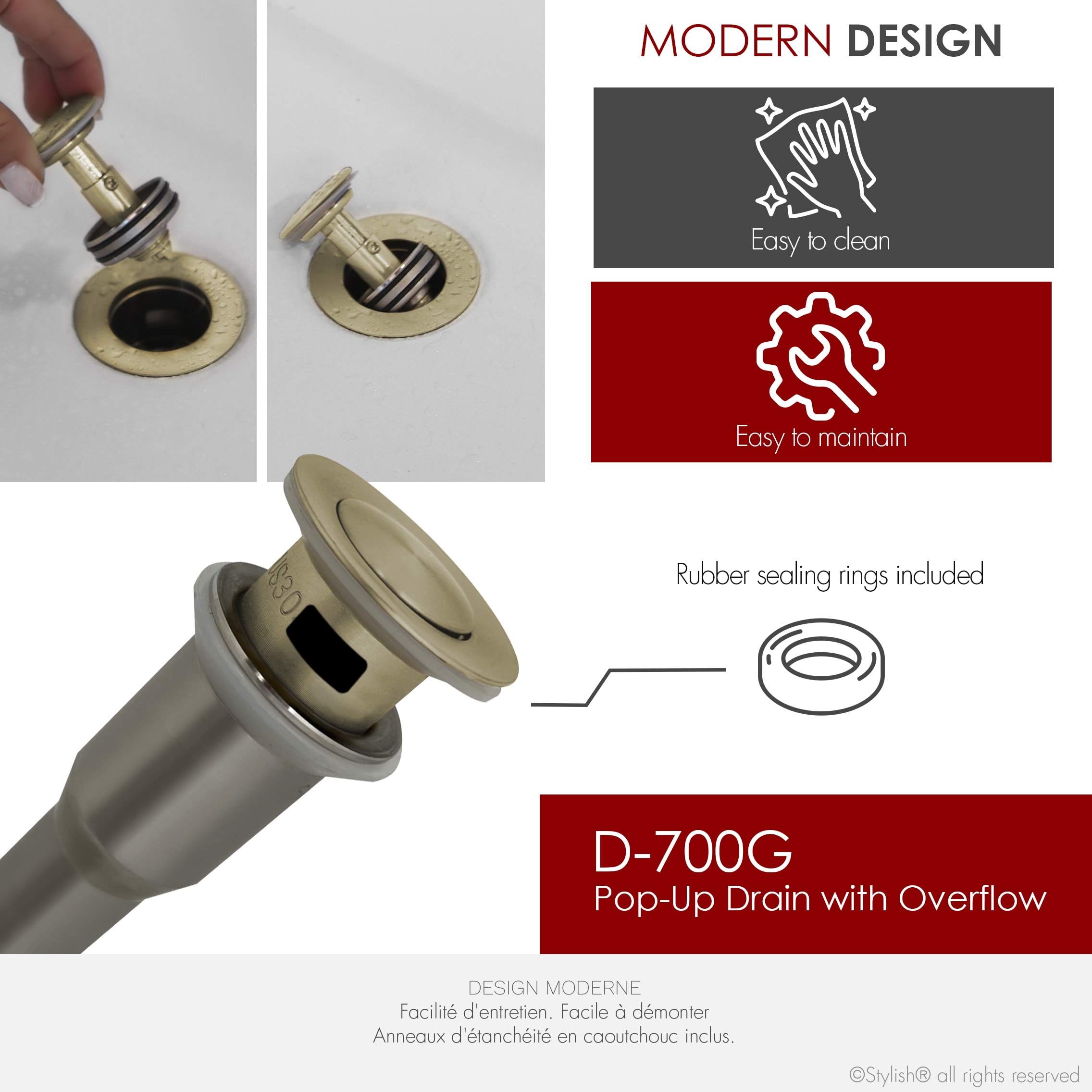 Stylish D-700G2 Bathroom-Accessories - View #7