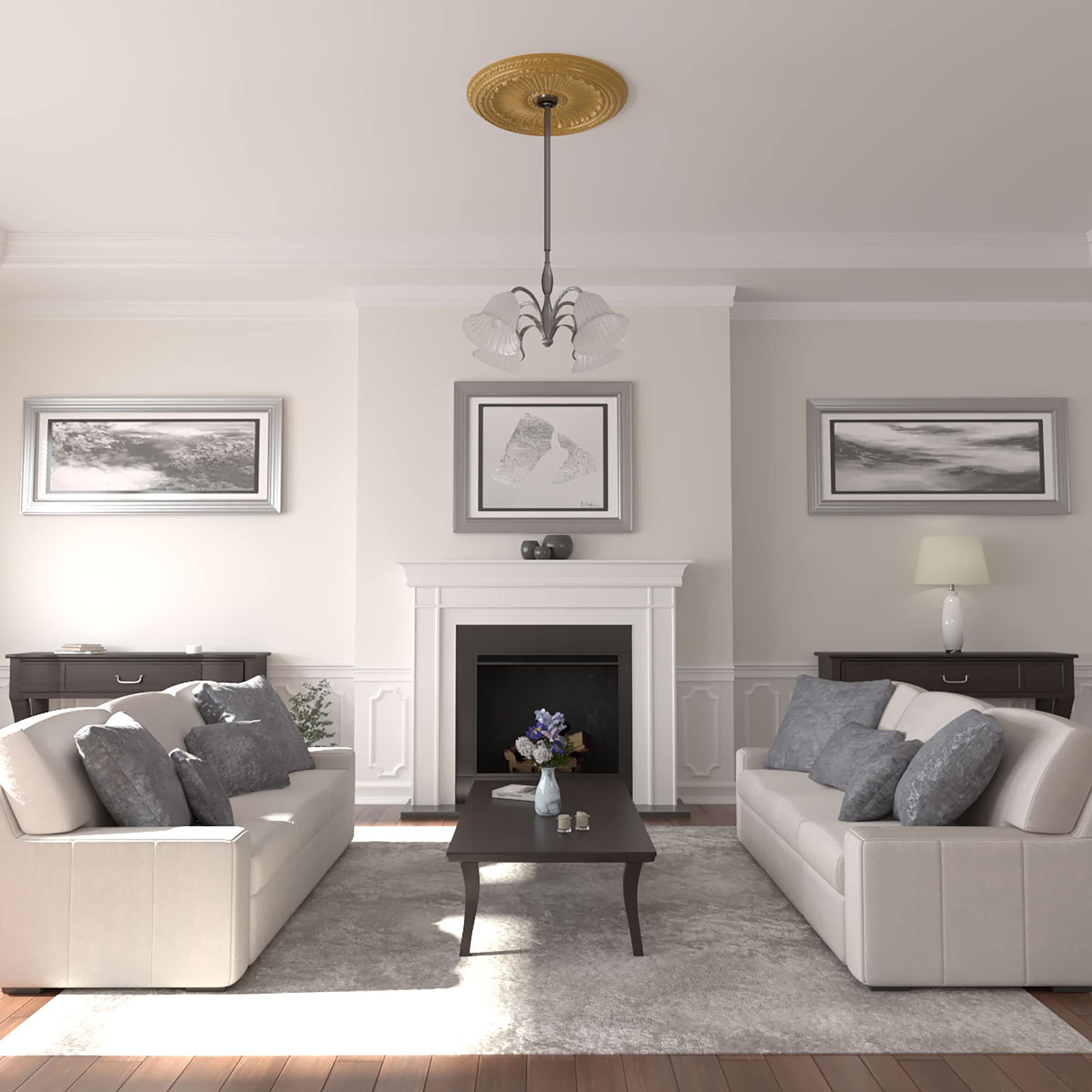 Ekena Millwork CM35VIIGS Ceiling-Medallions - View #4