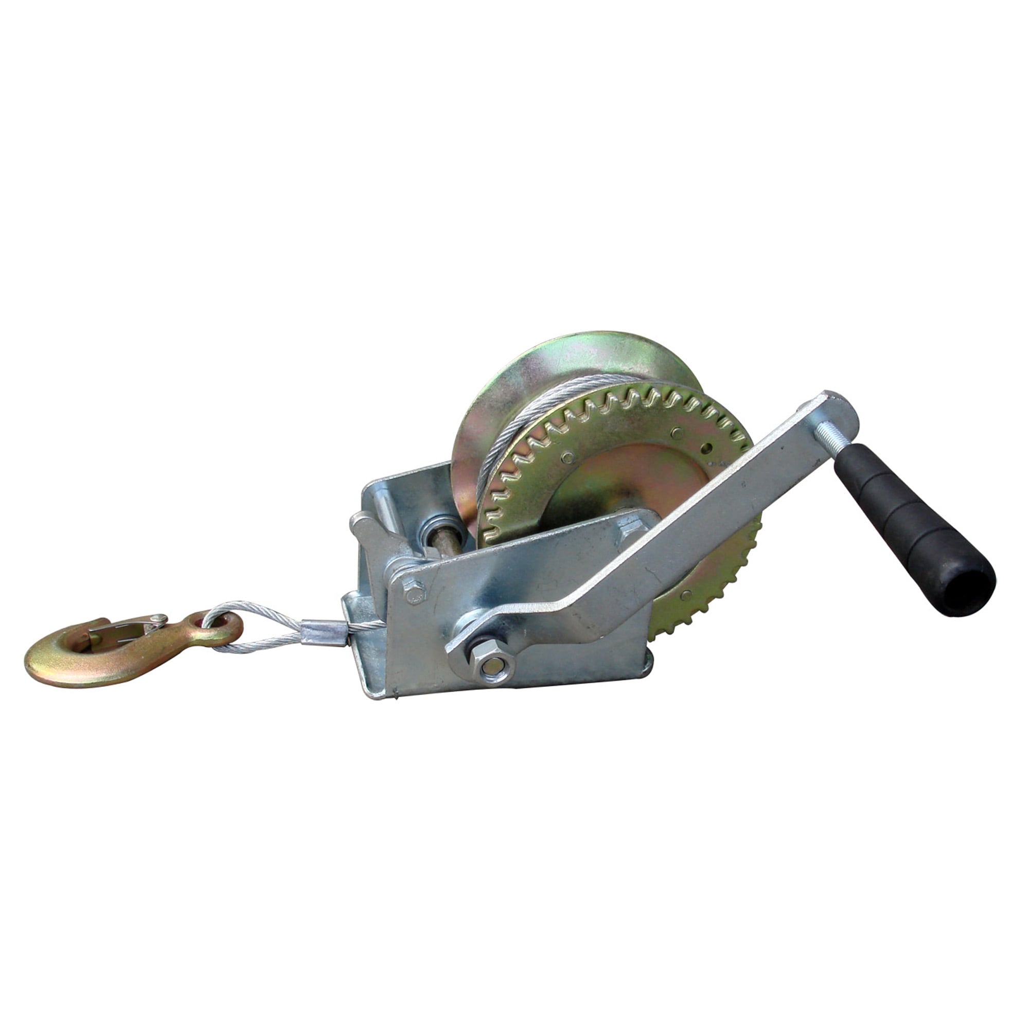 Sportsman Series 1000 Lbs Hand Winch, Manual, Gear Ratio 3:4:1, Steel Gear  Type, Crank Winch in the Winches & Accessories department at