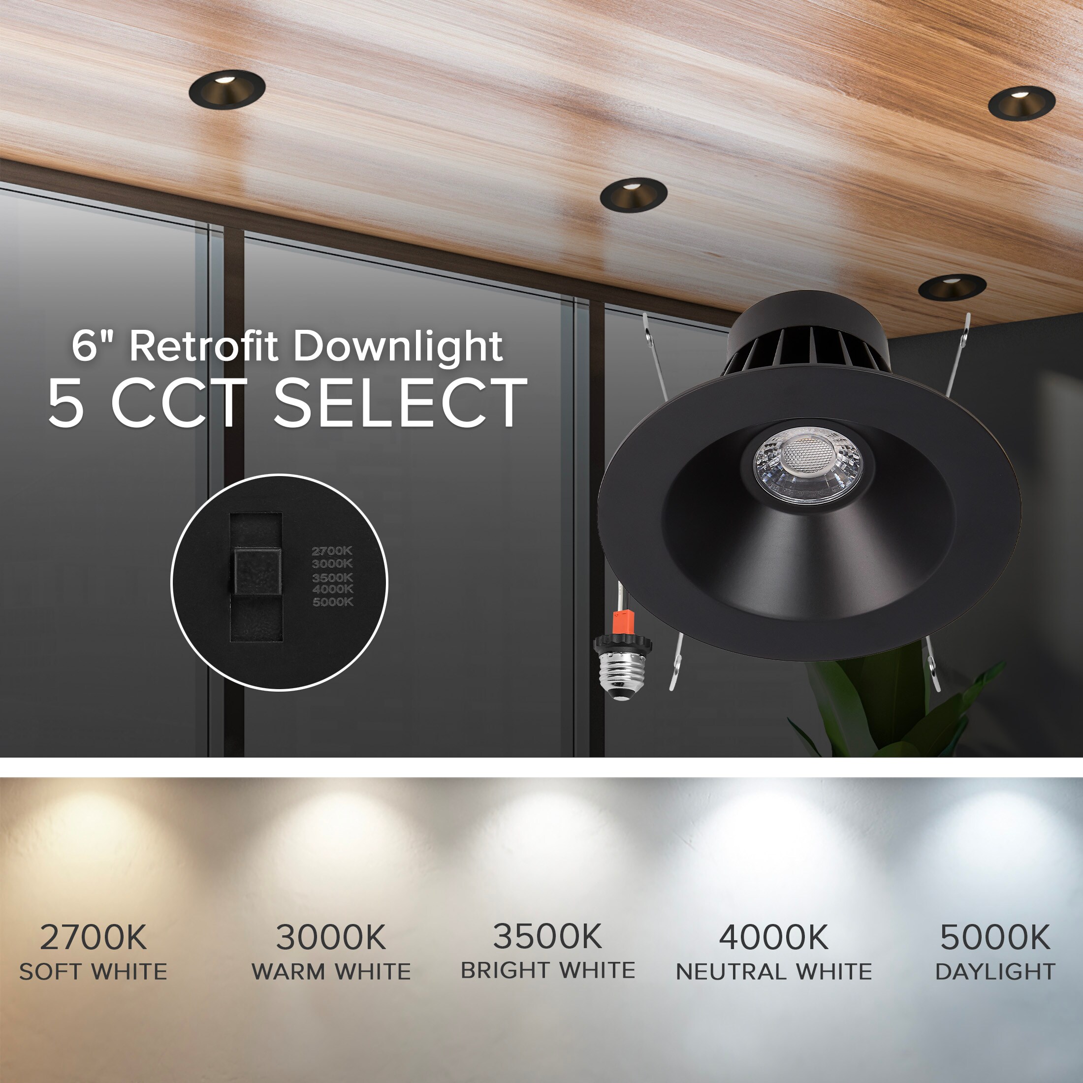 Maxxima MRL-61505B Led-Retrofit-Downlight - View #8