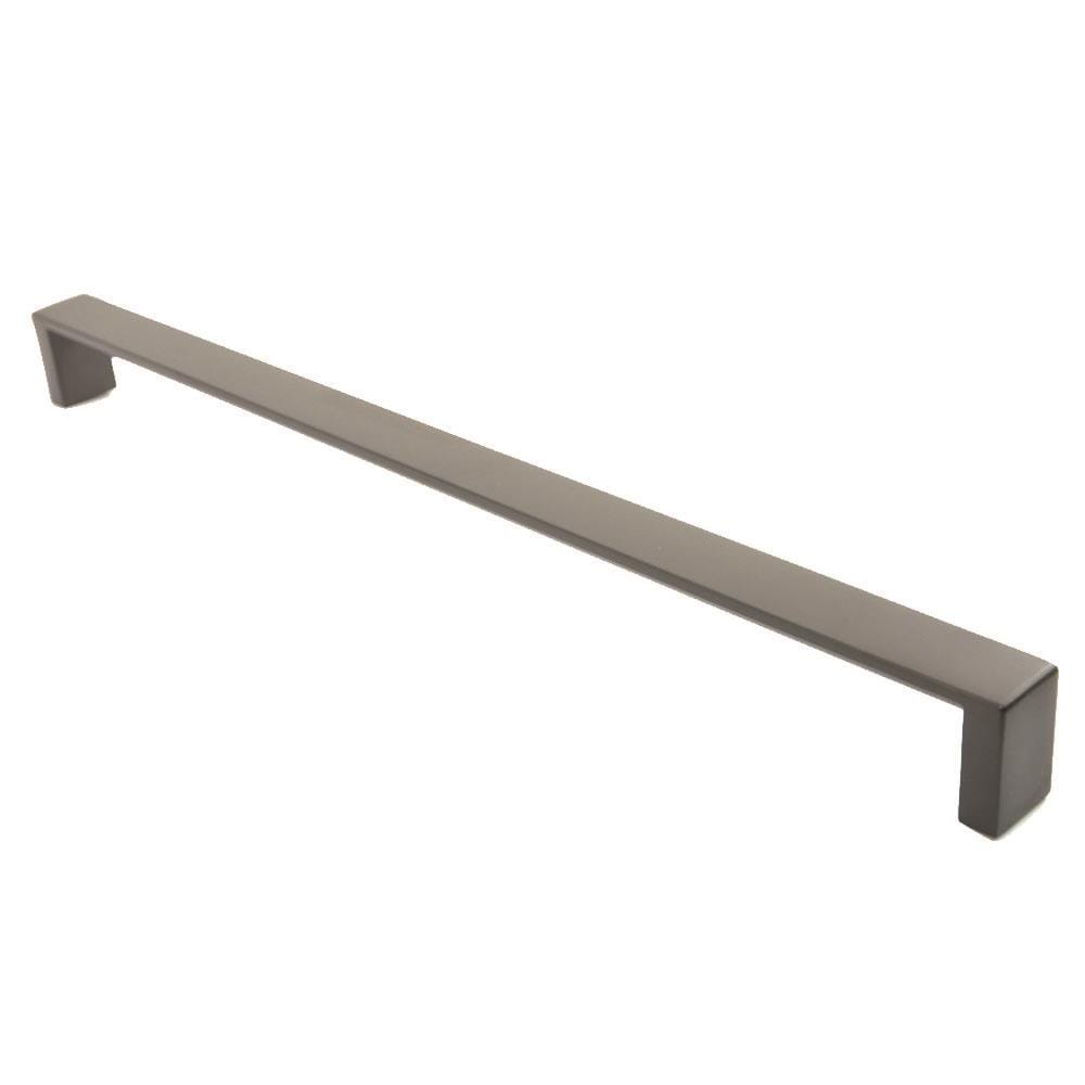 Rusticware 957ORB Pulls 12-in , 305mm Center to Center Oil Rub Bronze Dual Mount Rectangular Handle