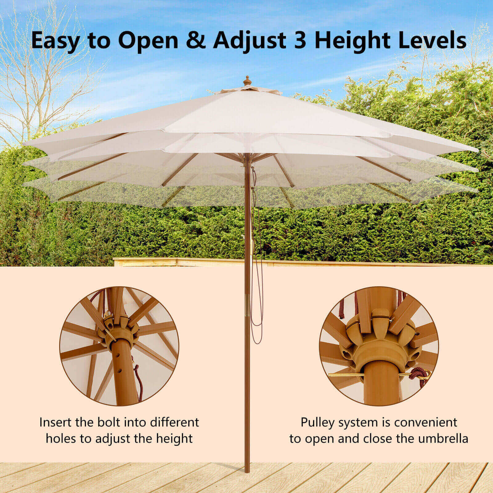 Volenca VOL-56FAO7 Beach-Umbrellas - View #4