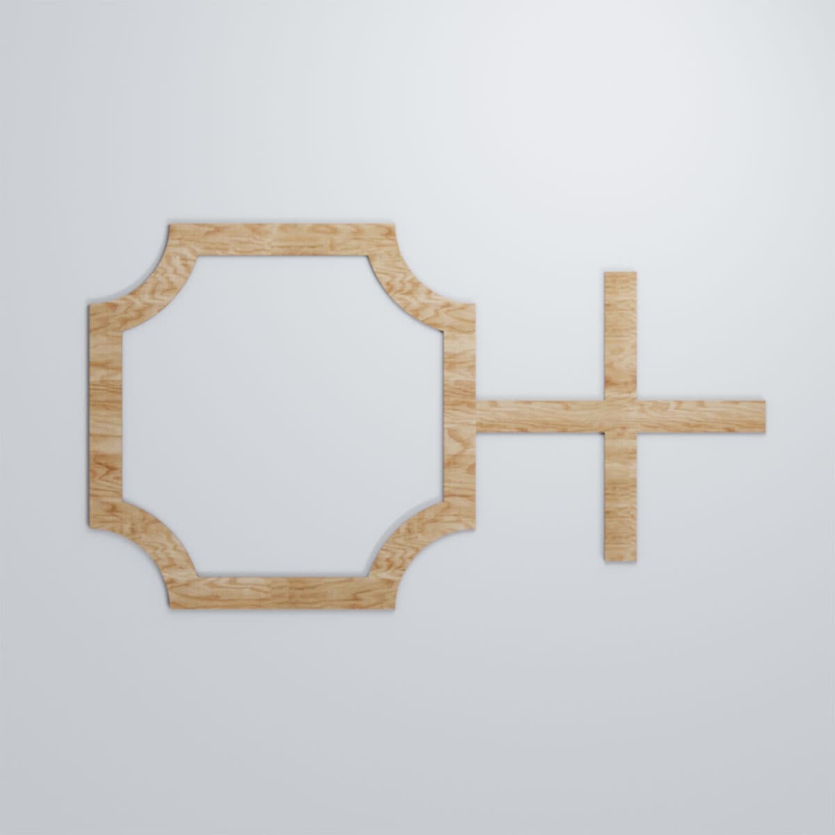 Ekena Millwork WALW24X24X0250BRDRO Wall-Panels - View #2