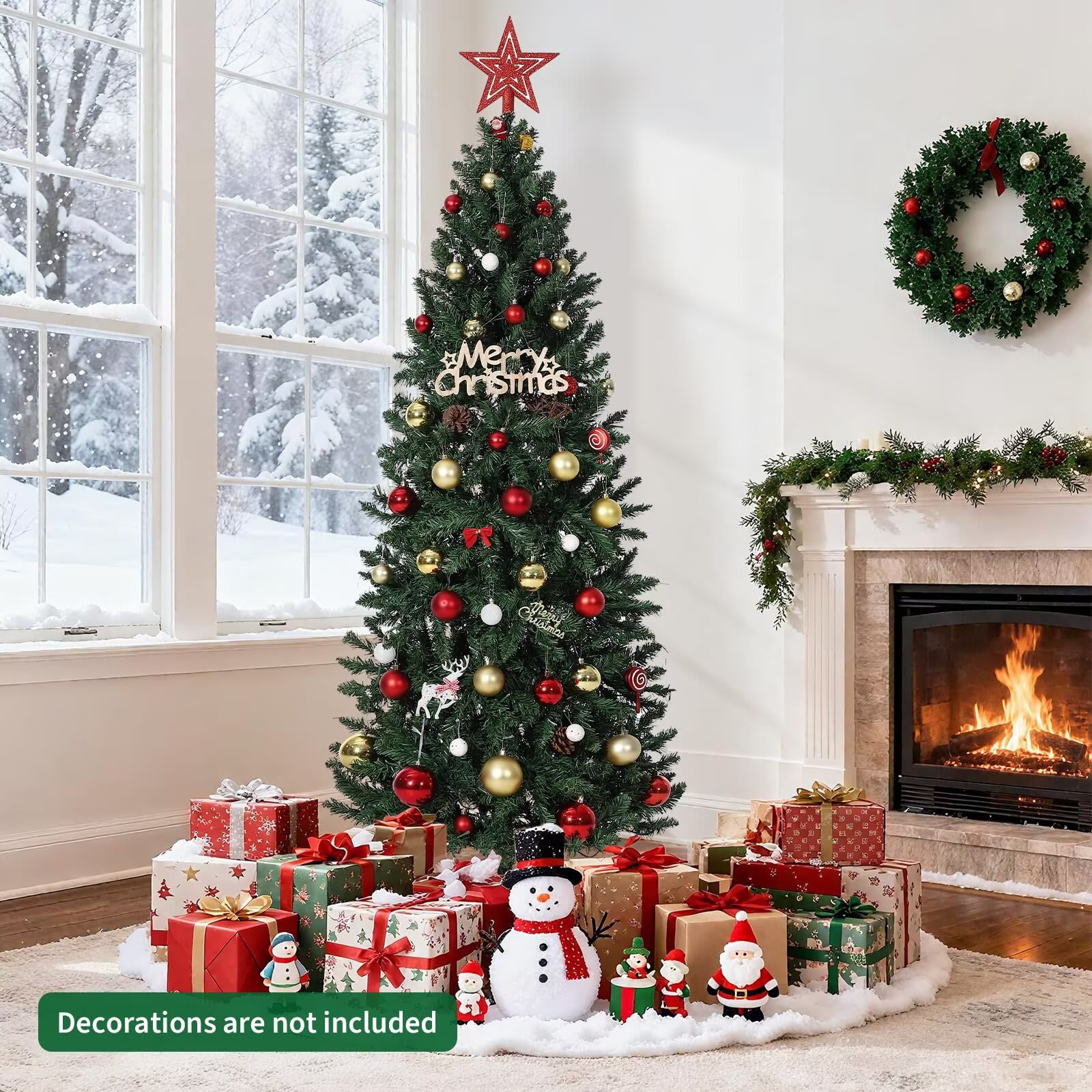 Qeetex JXNAG-PHK-34YLYKCN Artificial-Christmas-Trees - View #6
