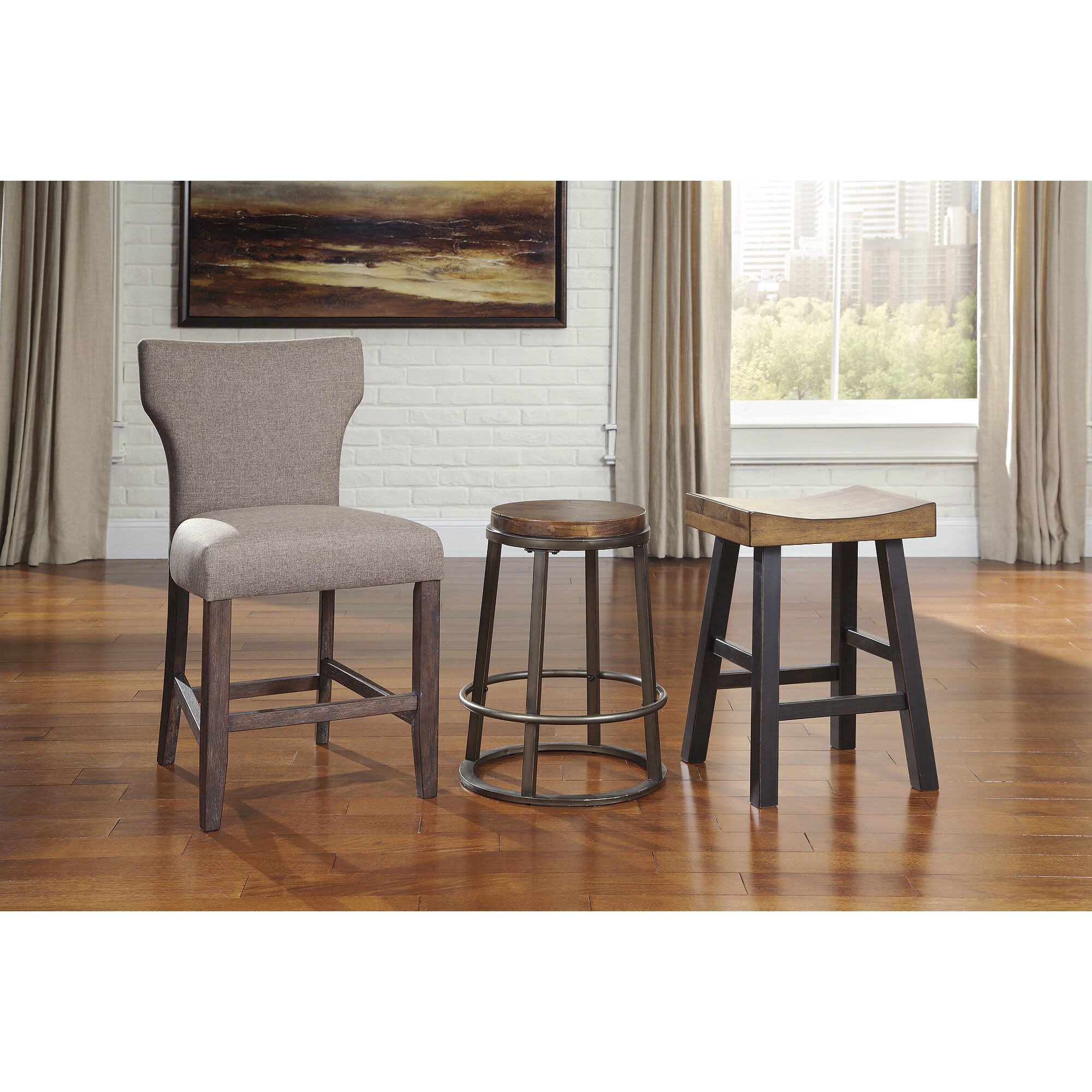 Signature Design by Ashley 420-845D stools - View #3