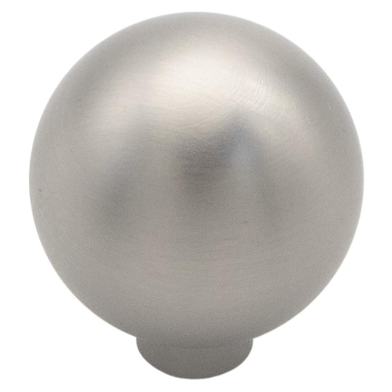 Hickory Hardware Heritage Designs Harmony 1-1/16-in Satin Nickel Round Contemporary Cabinet Knob 10 -Pack #R080359SNX-10G