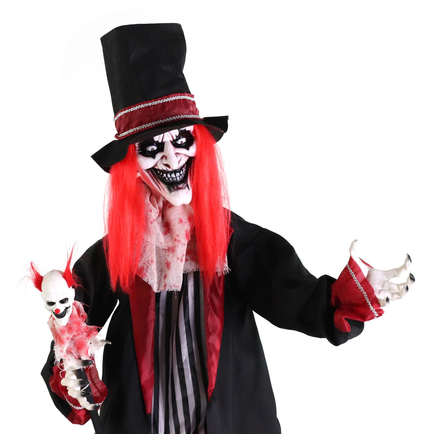 Haunted Hill Farm HHCLOWN-33FLSA Halloween-Animatronics - View #11