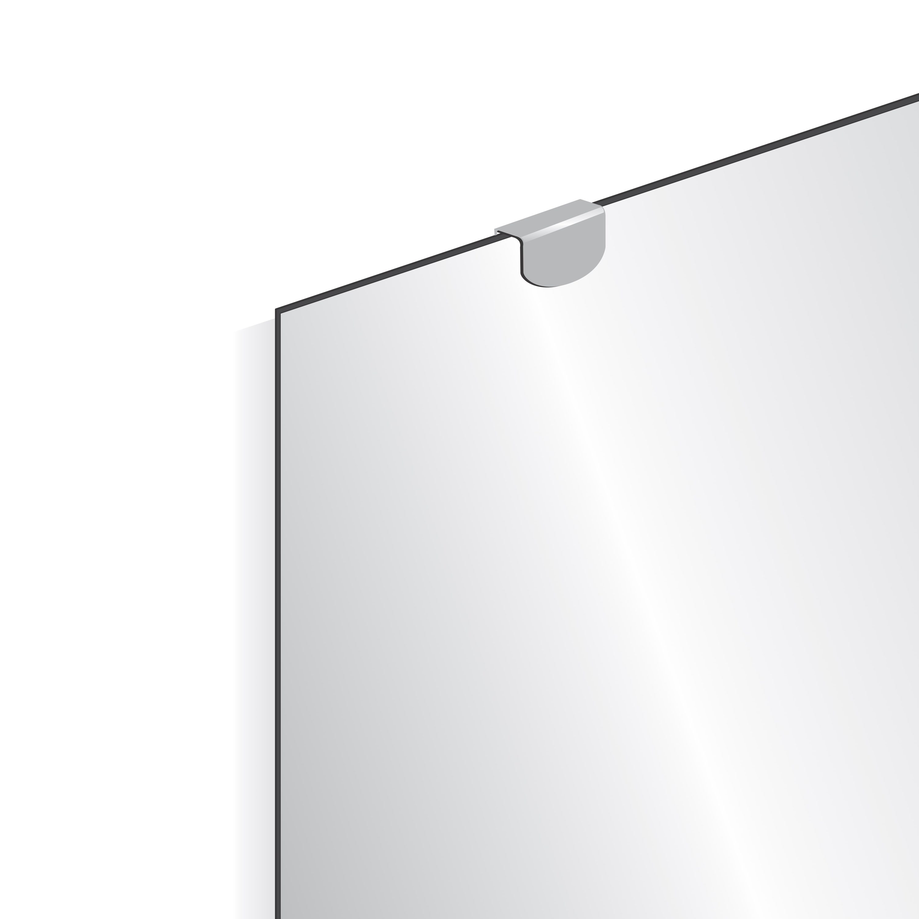 Project Source 36in W x 60in H Polished Frameless Wall Mirror in the